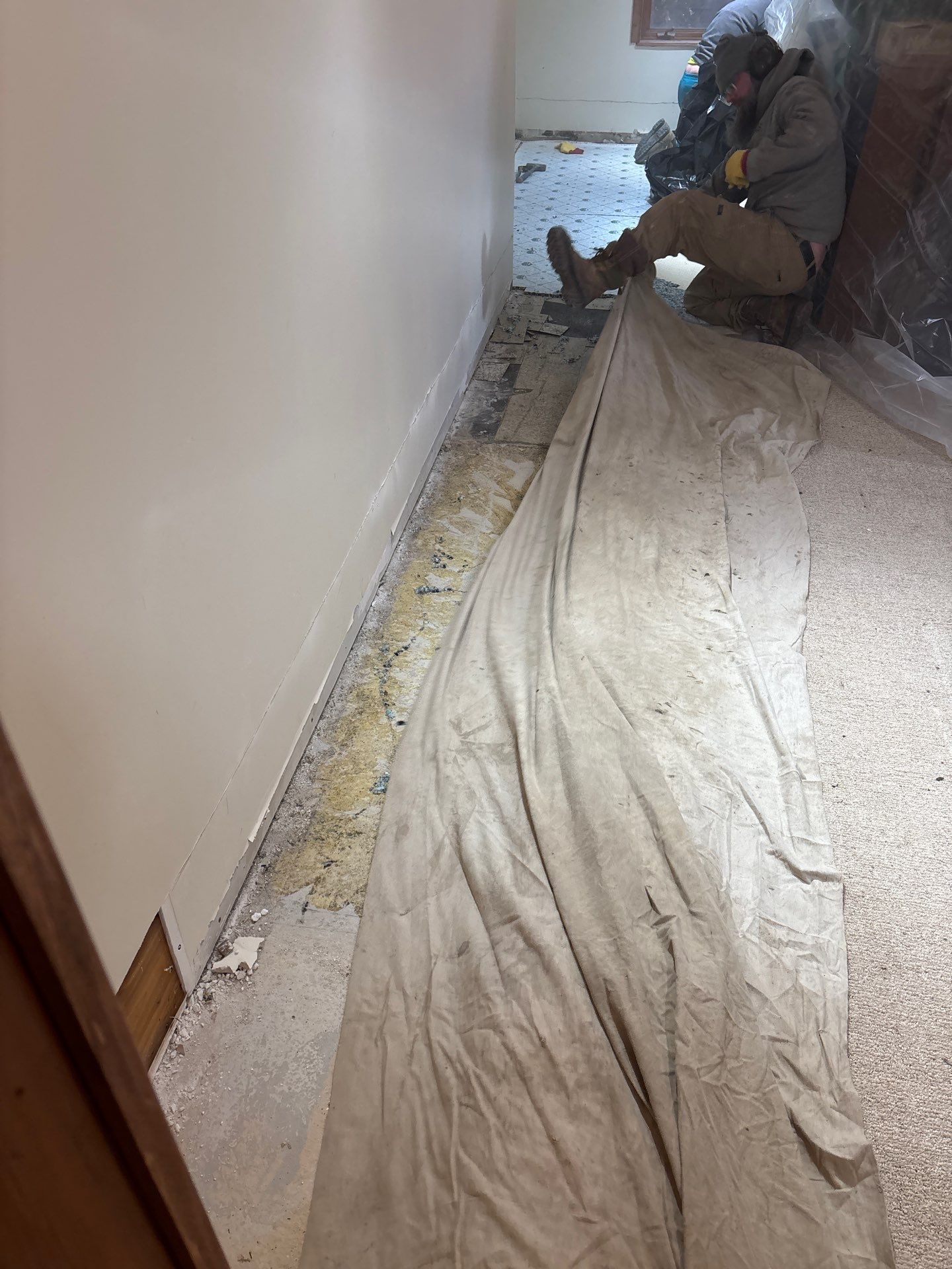 Completing the Connection for Lisa's Drain Tile System by Waterproofing Northeast