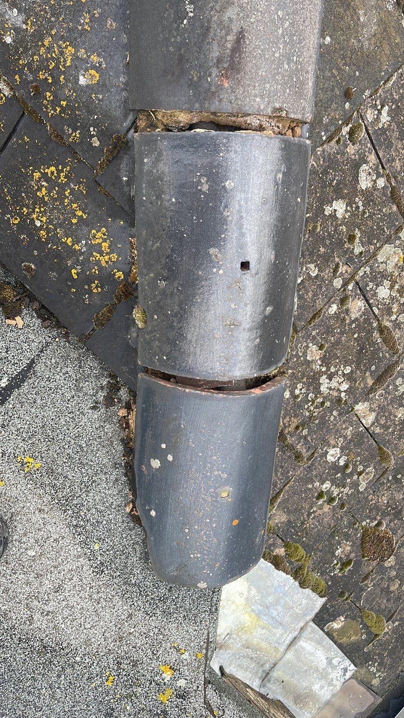 Roof Clean  - Moss Removal - Gutter Clean using Honda 15lpm Low Pressure Washing Machine by Ges Exterior Cleaning ltd