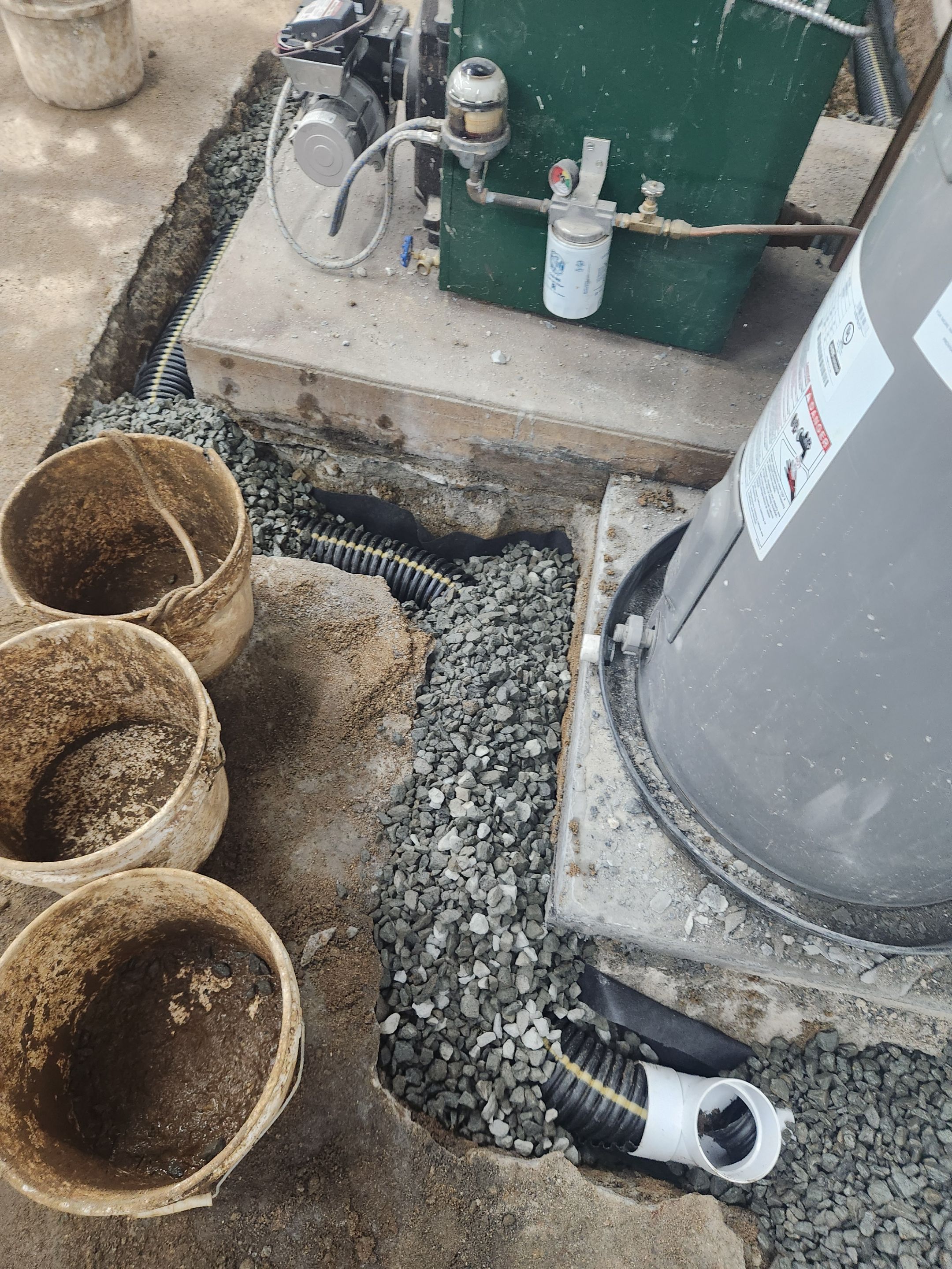 Interior French Drain Boonton NJ by Pure Service Pro, LLC 
