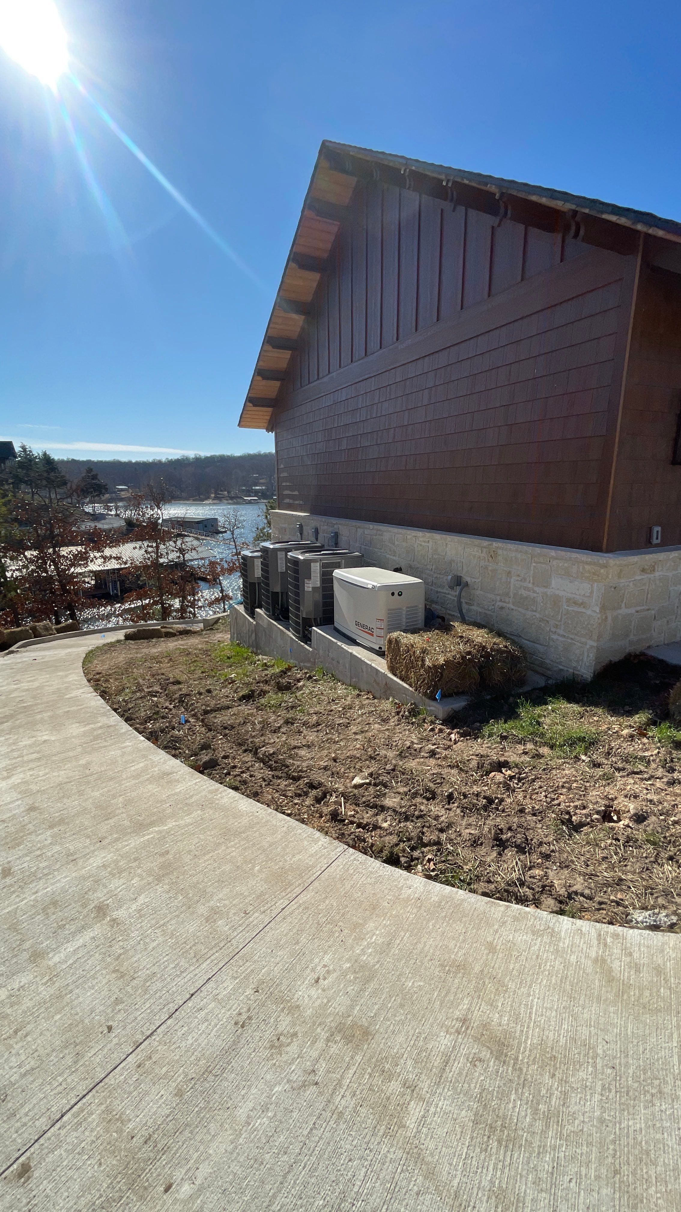 Custom Lake Home New Construction by Argent Electric LLC