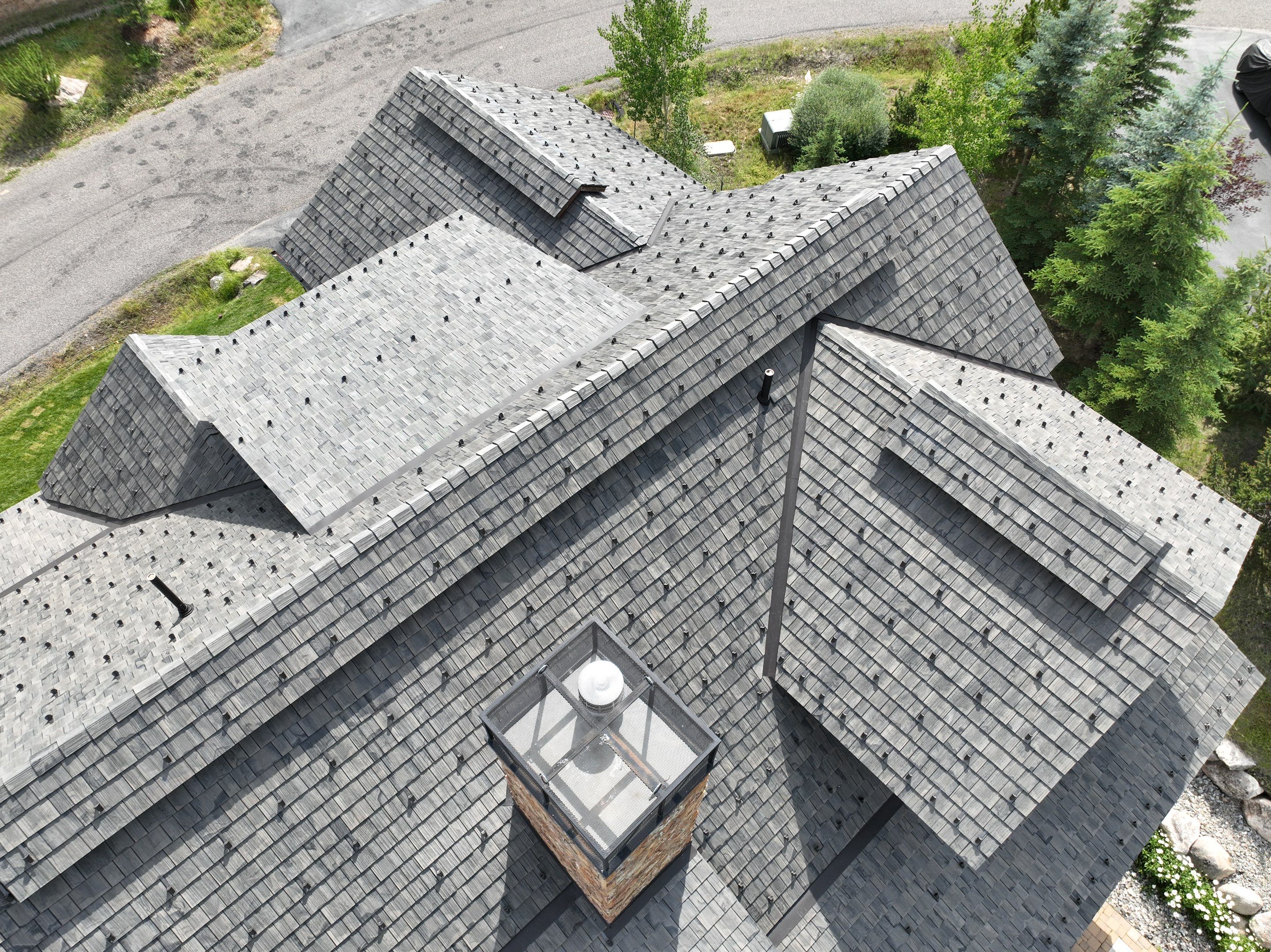 Brava Shake - Canyon Gray  by Montana Roofing Solutions