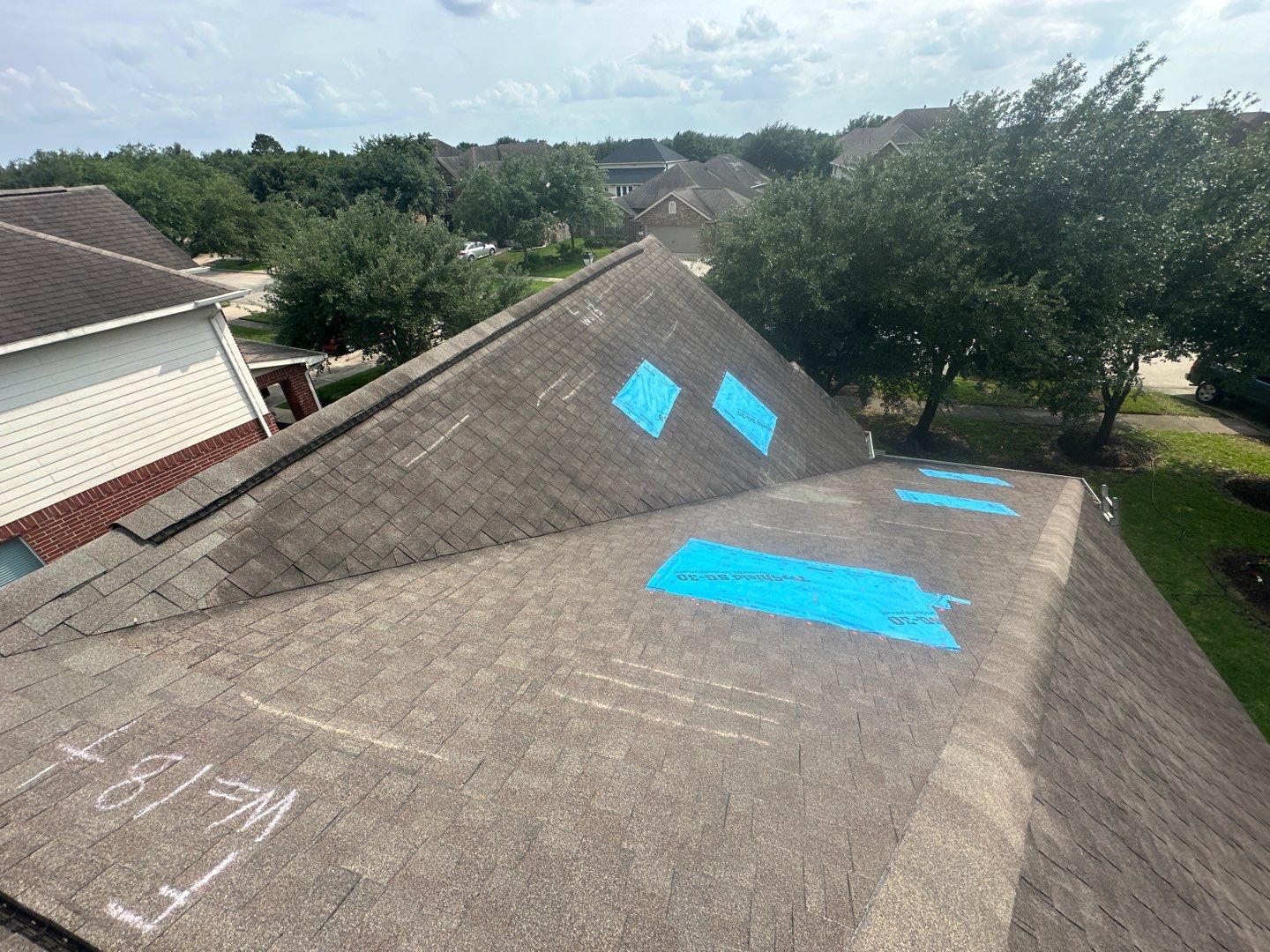 Residential Roofing Repair using Owen's Corning Duration (Lifetime) Shingles by Roof Repair Company