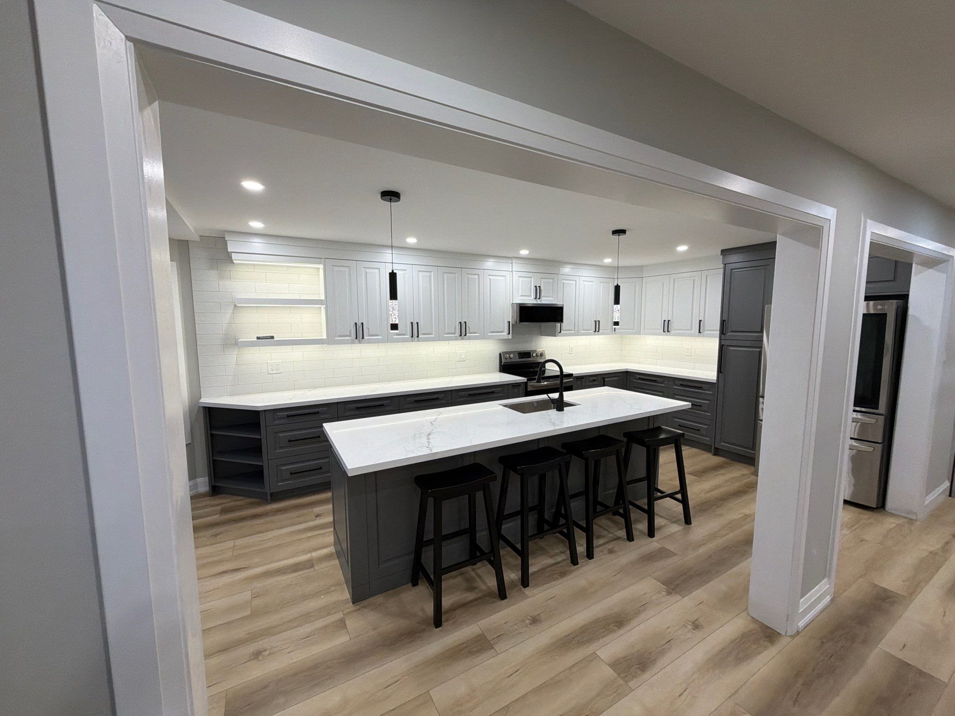 Bowmanville Main Floor Reno by Cornerstone Construction