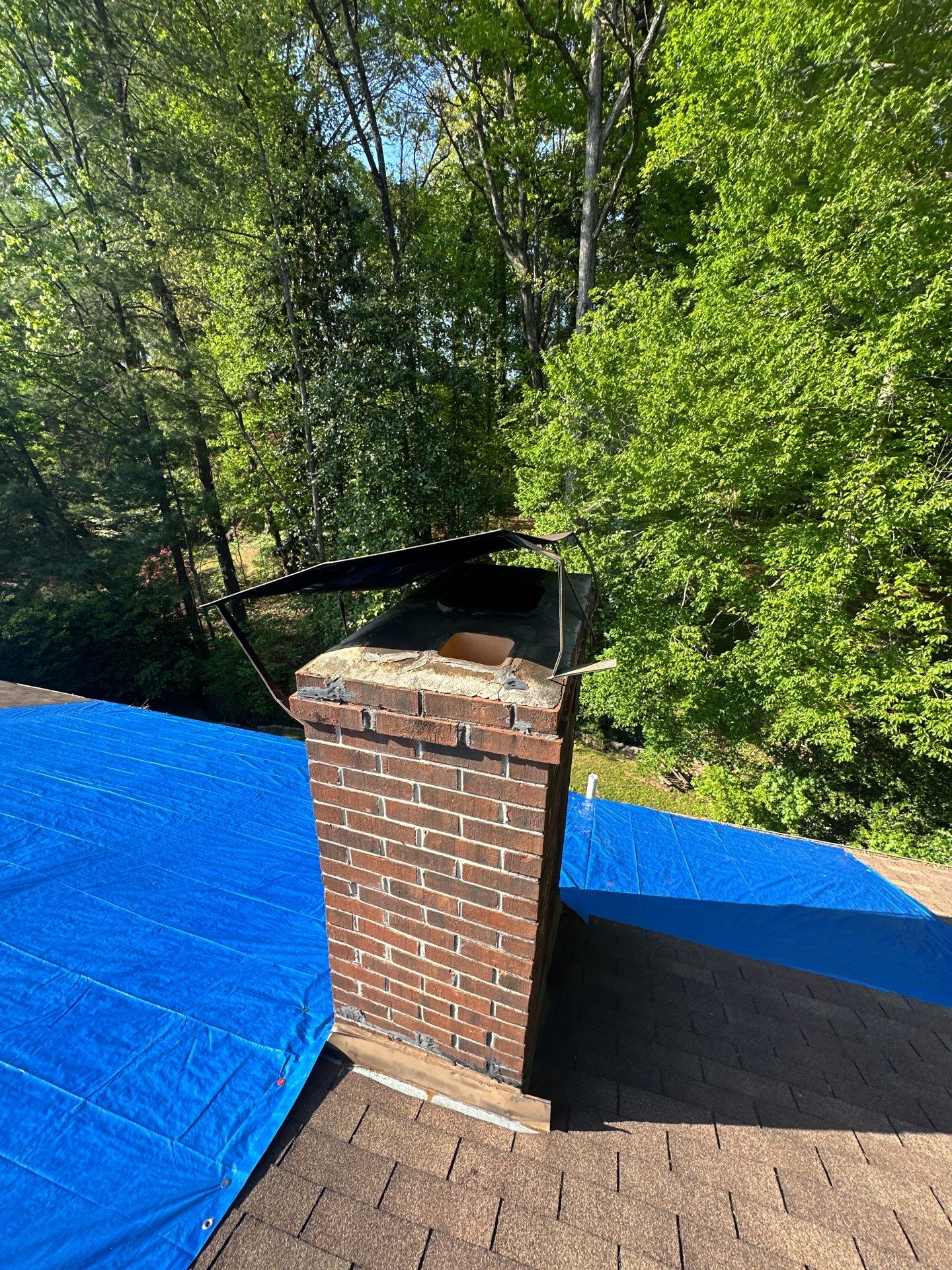 Queens Way Chimney Replacement  by Dom Roofing & Restoration