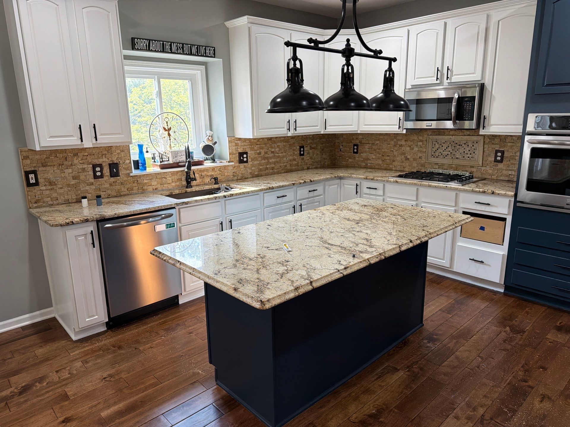 Kitchen Cabinet Refinishing by Top Shelf Painter