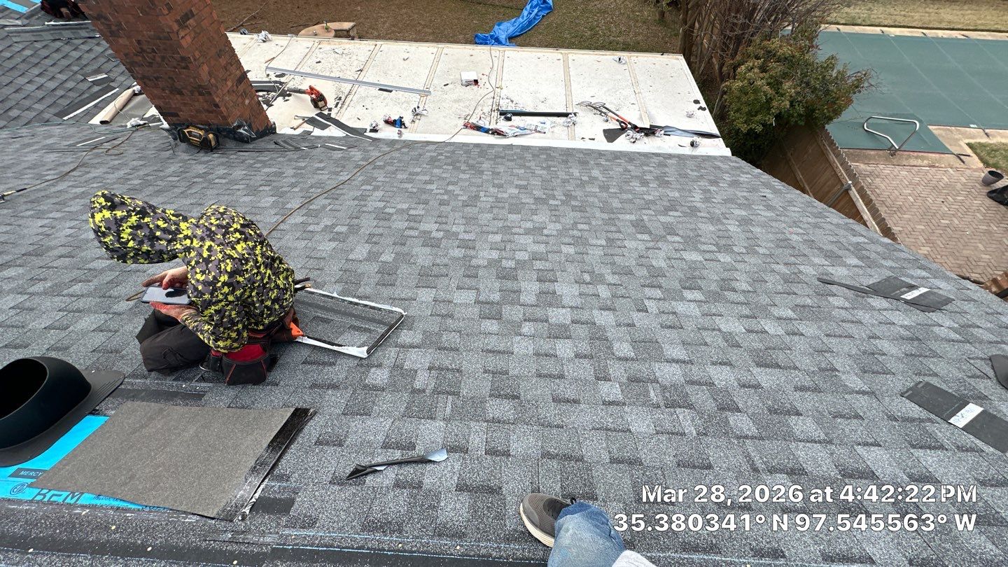 Project in Oklahoma City by Icon Roofing And Construction