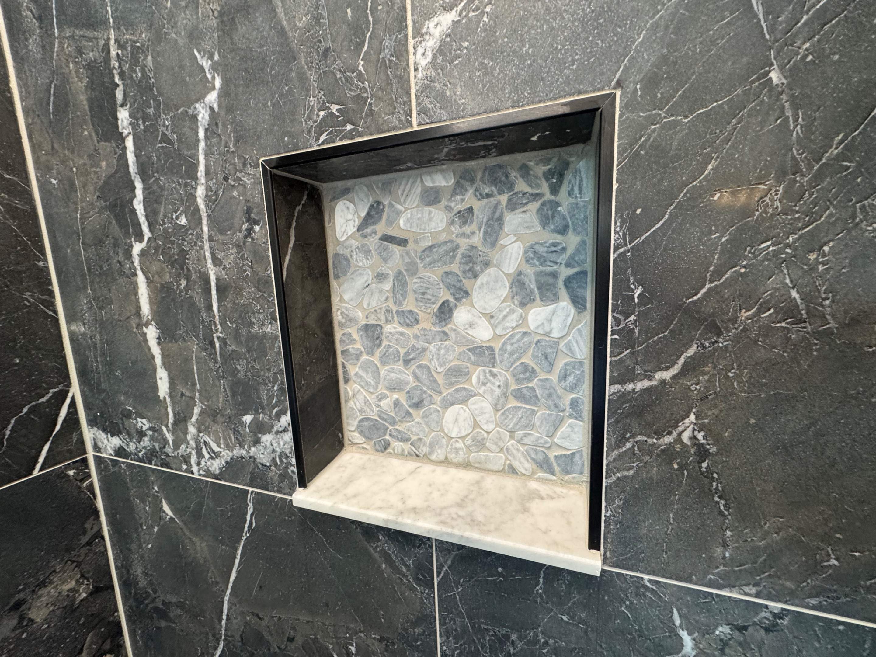 Master bathroom renovation by Prudencio