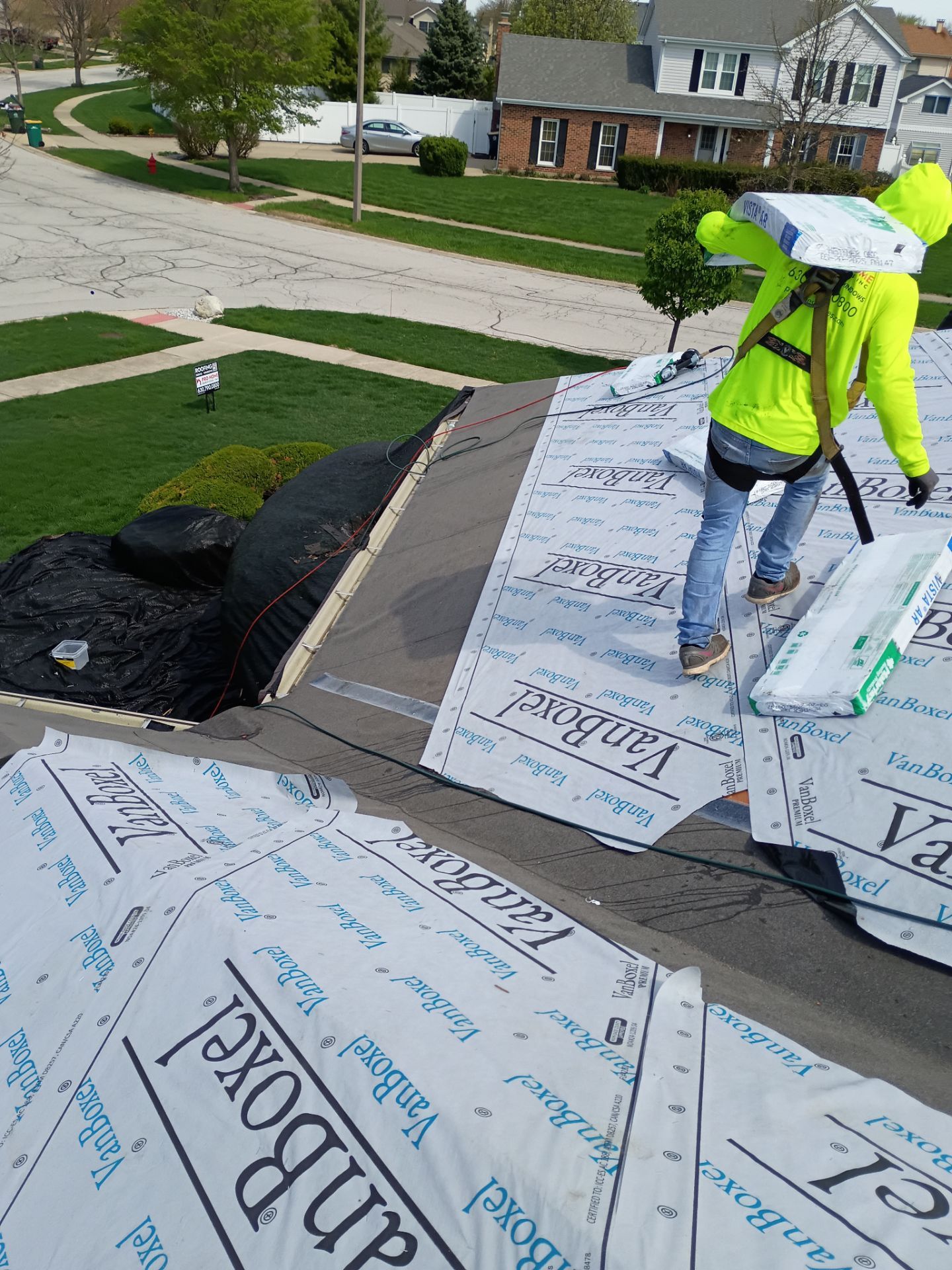 Upgraded the roof to a Class 4, hail-resistant system by Pro Home Services Inc