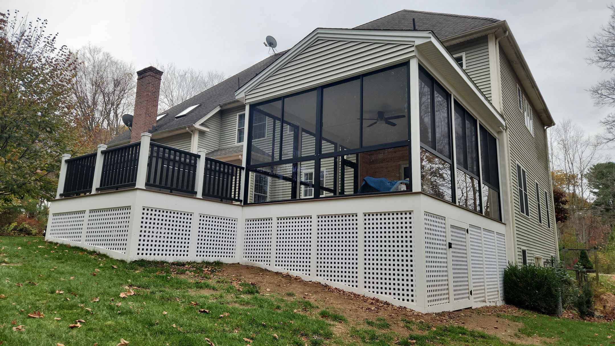 Summer Space Porch Enclosure by DiGiorgi Roofing and Siding Inc