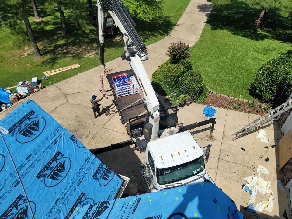 Residential Roofing Installation using Roof Replacement by American Roofing & Construction LLC