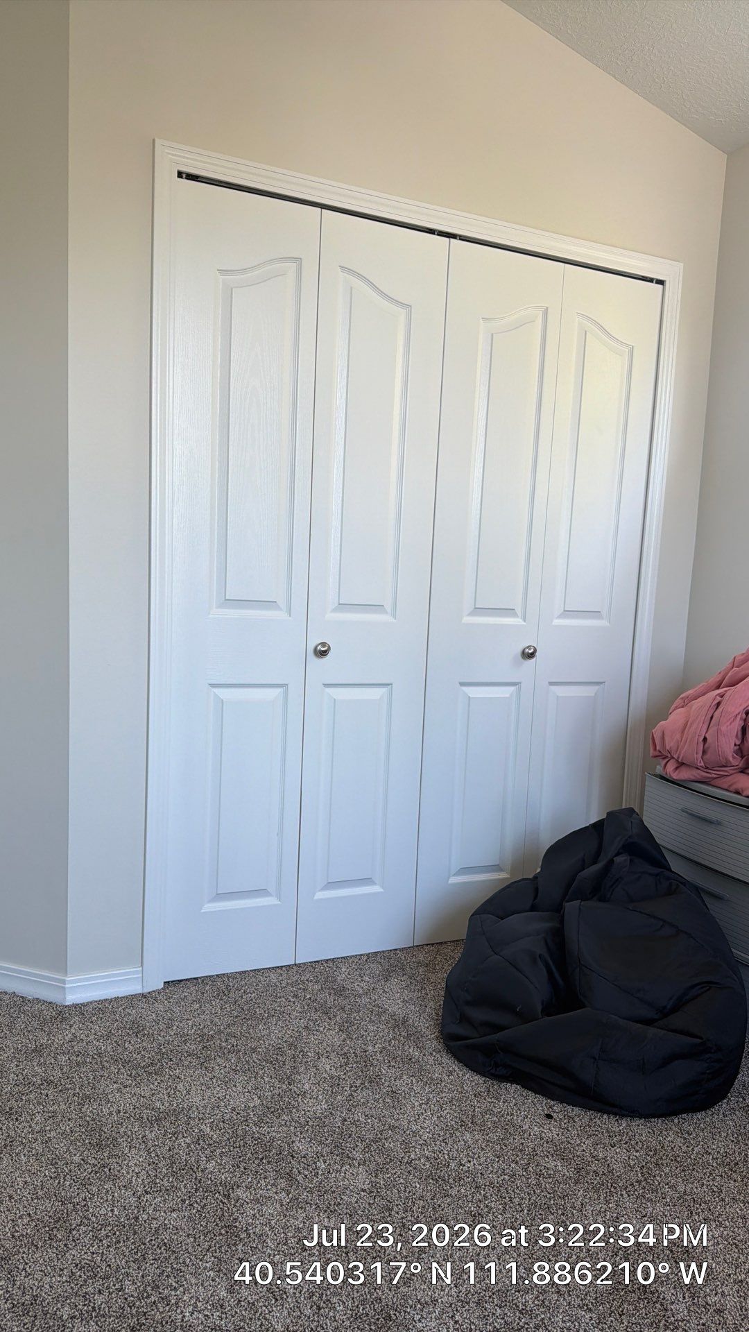 Interior Closet Door Replacement and Hardware Upgrades in Draper by CompanyCam Sales Demo