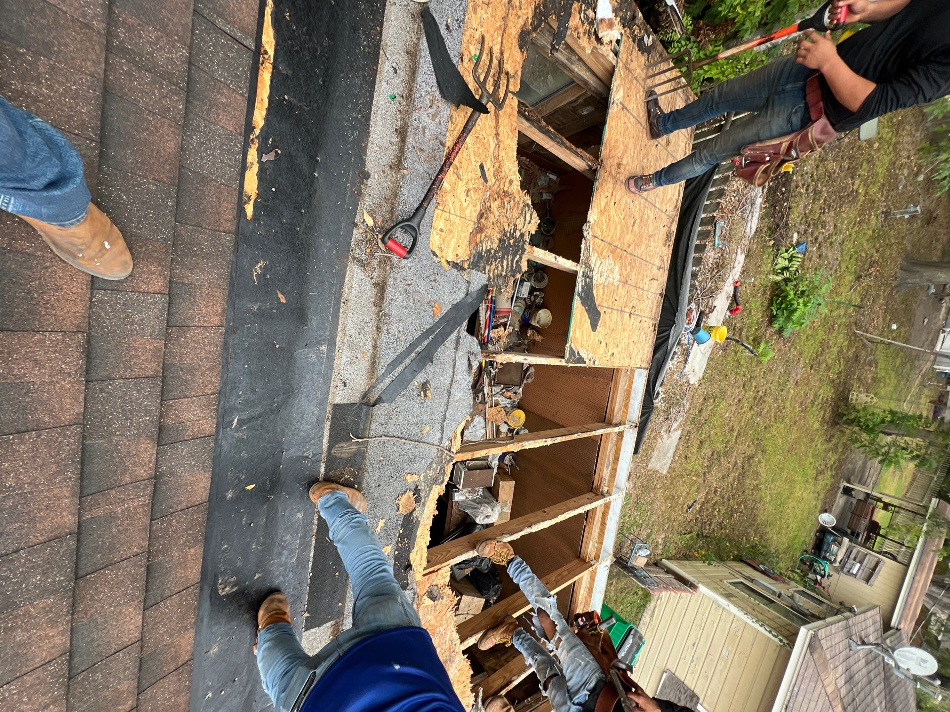 Residential Roofing Repair using Owen's Corning Duration (Lifetime) Shingles by Roof Repair Company