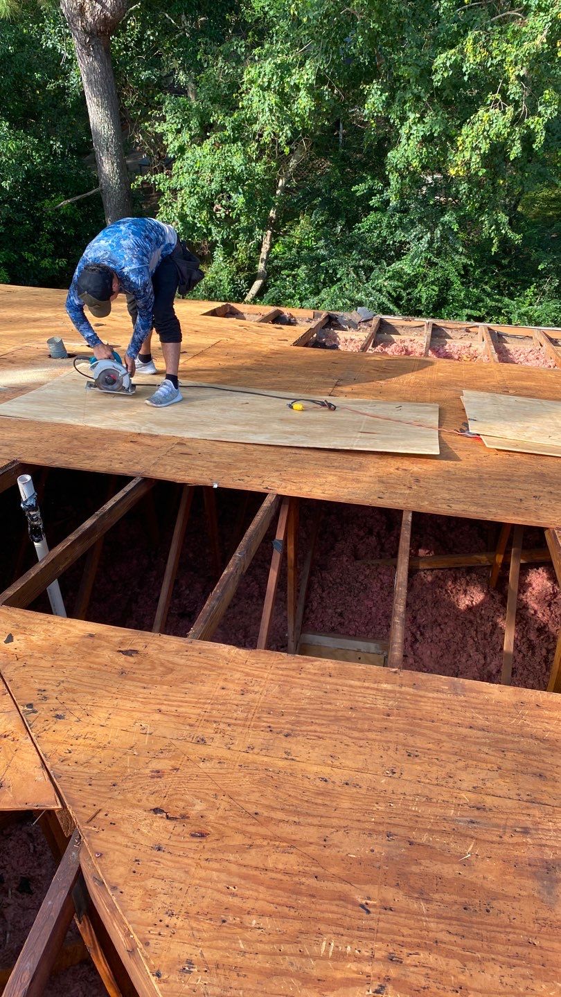 Residential Roofing Repair using Roof Replacement by American Roofing & Construction LLC