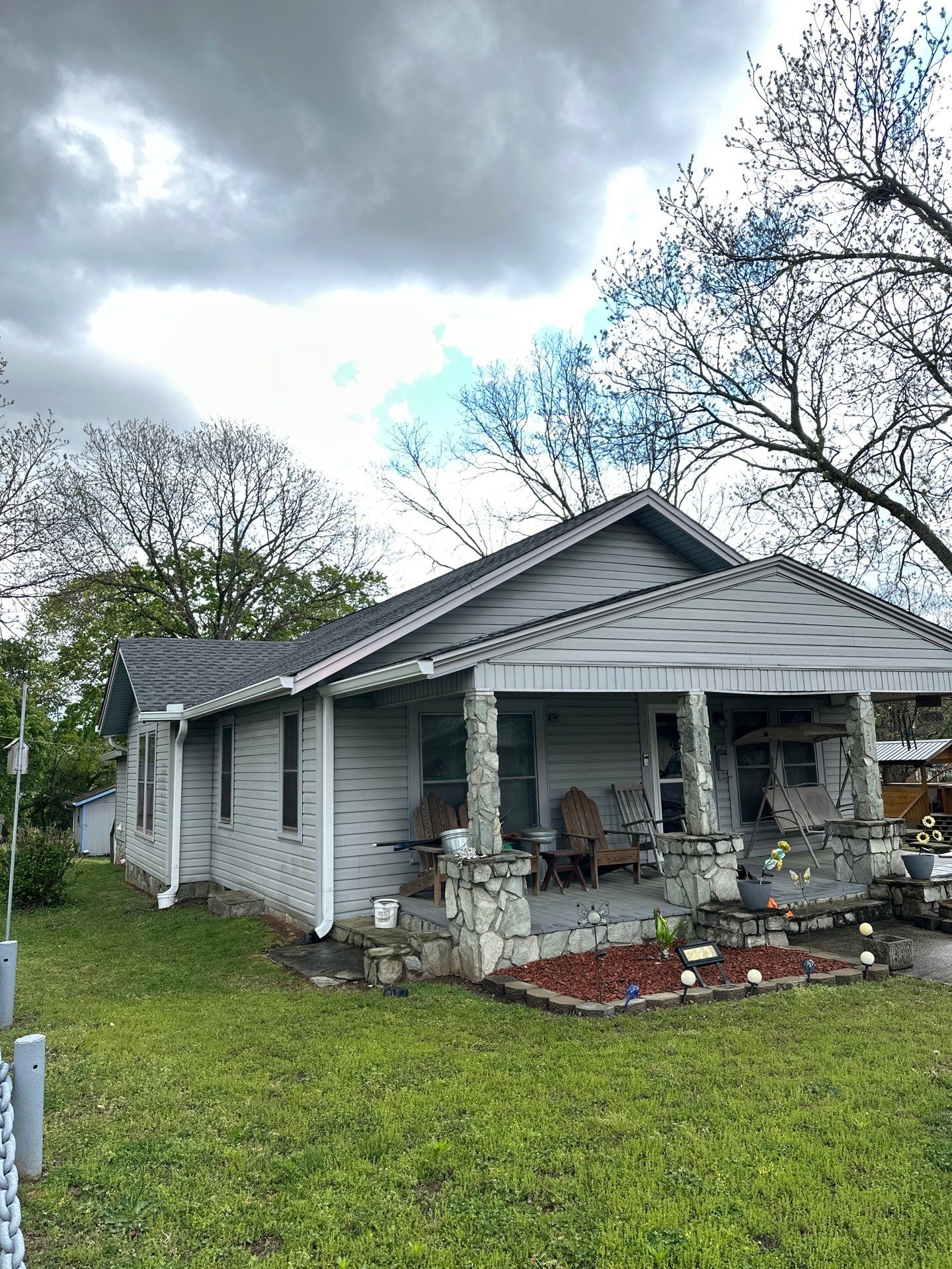 6" Seamless Low Gloss White Gutters and Guards  by Peak 2 Peak Services LLC