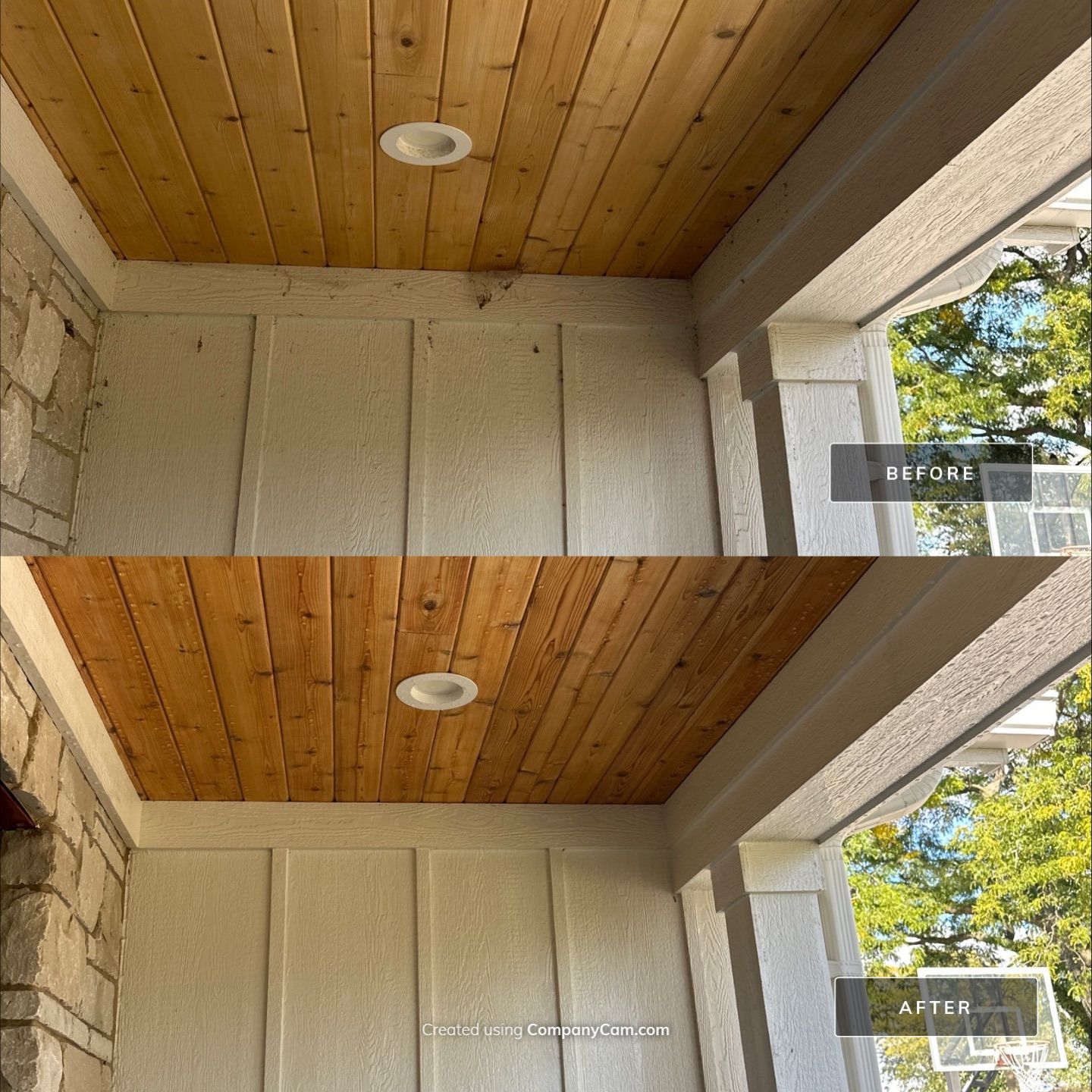 Project in Elmhurst by Simmons Power & Soft Washing