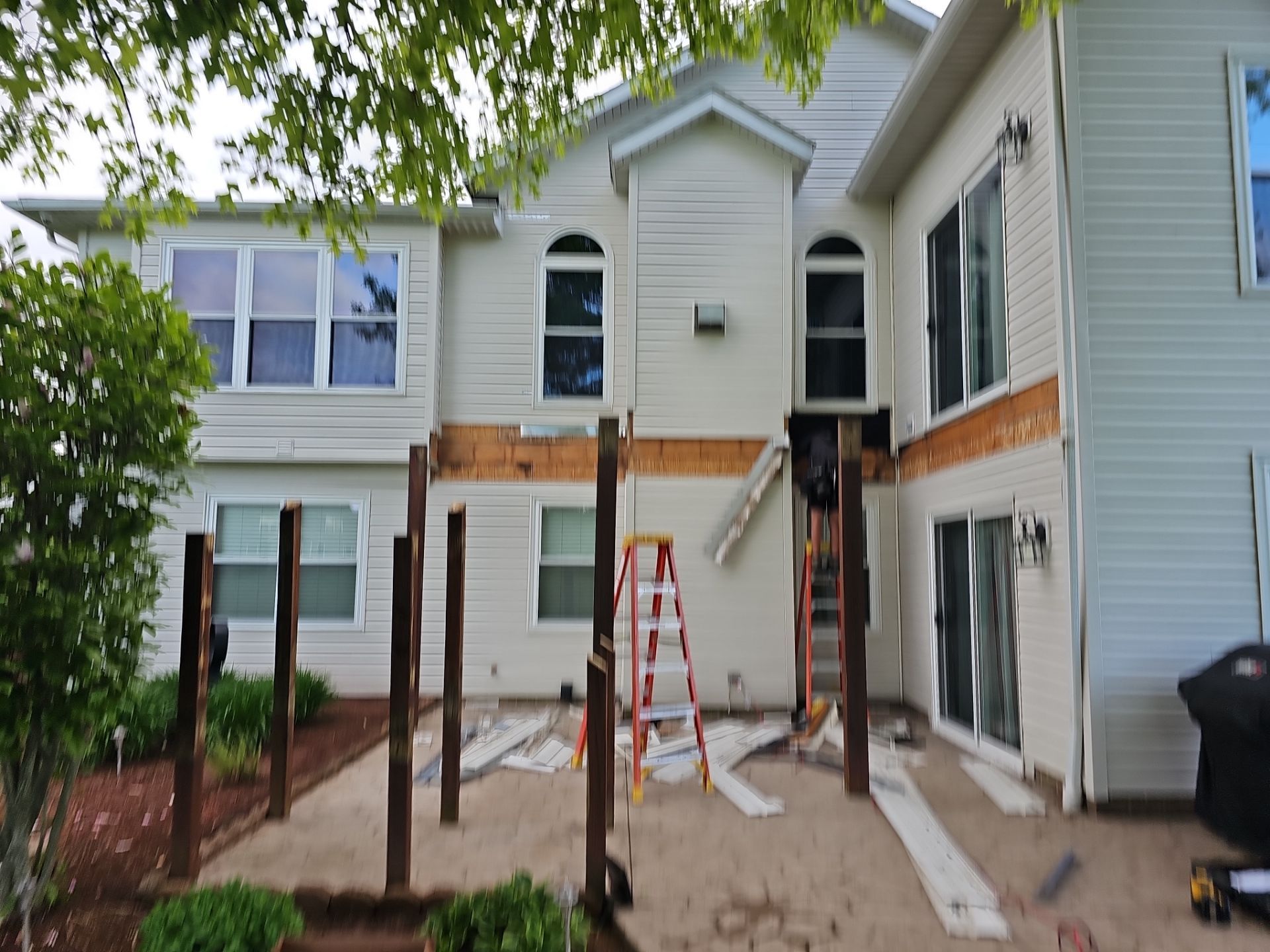Louisville Ohio Siding and Decking Installation by Pine Ridge Roofing LLC