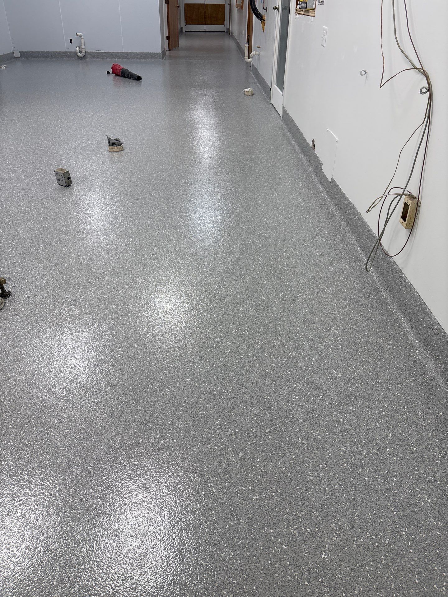 Commercial Kitchen Floor Remodel at Elks, Winchester, VA by Tailored Concrete Coatings