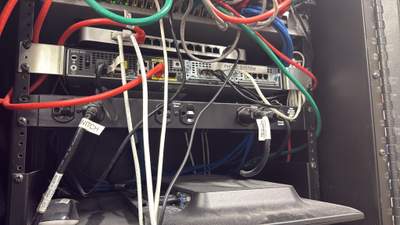 Structured cabling installation by CimaSolutions