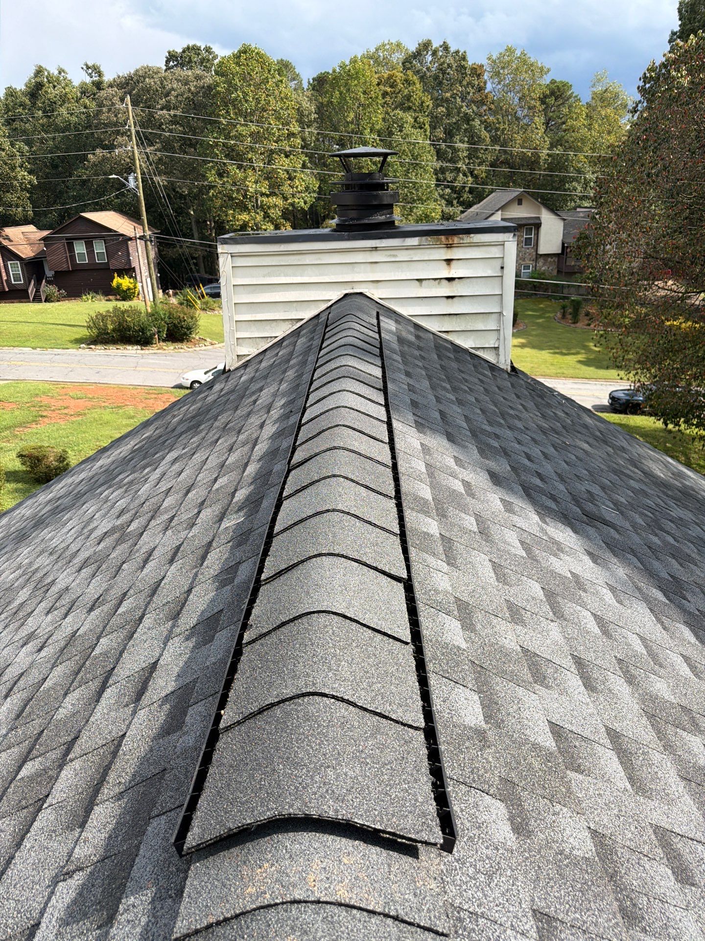 š New Roof & Chimney Cap by Georgia Roof Advisors
