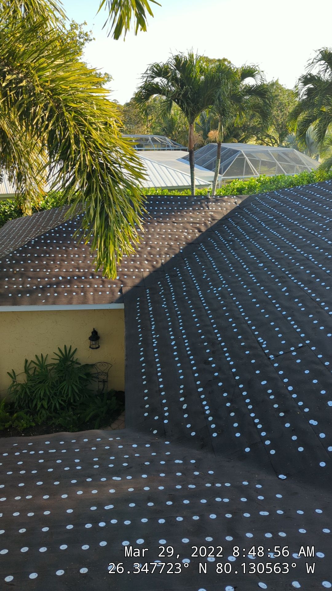Residential Roofing Installation using 1" Nail strip metal roof by BLUES BROTHERS ROOFING