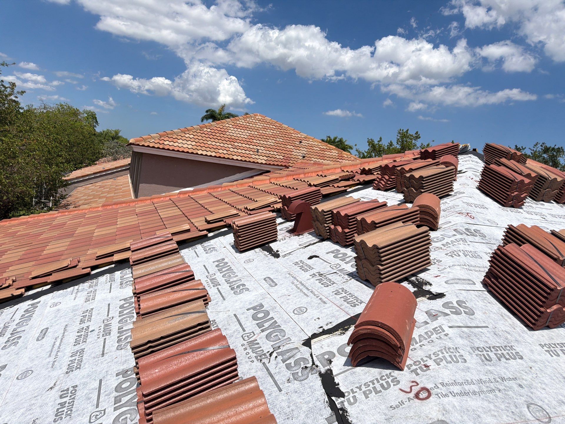 Residential Roofing Installation using WestLake Roofing Tile by BLUES BROTHERS ROOFING