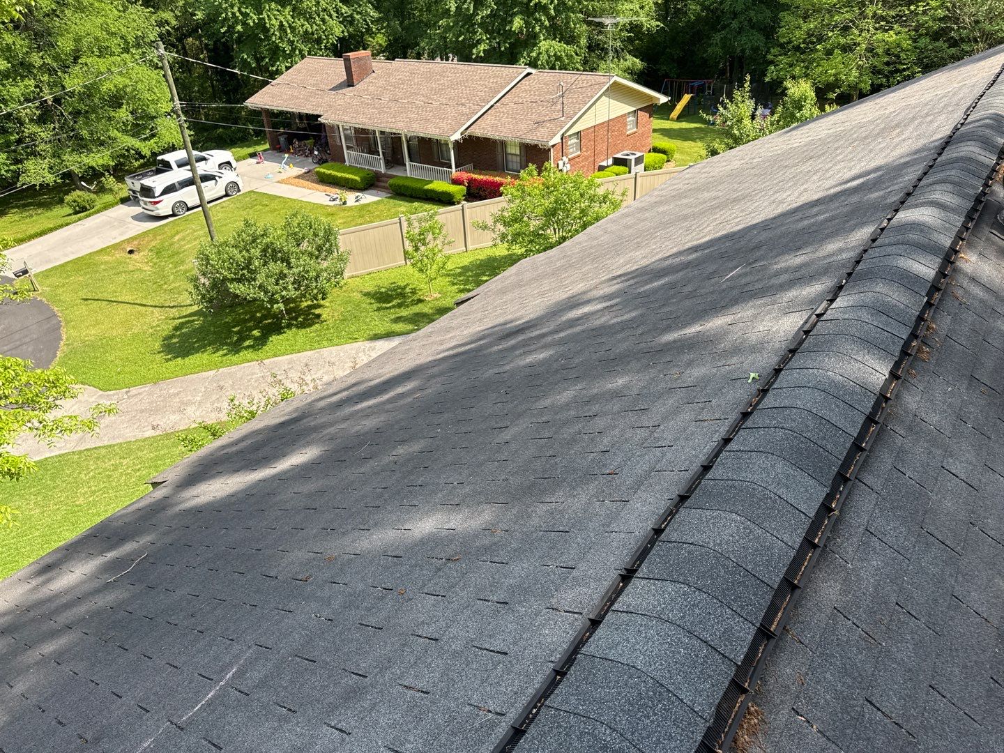 Project in Rocky Face by Aultman Roofing