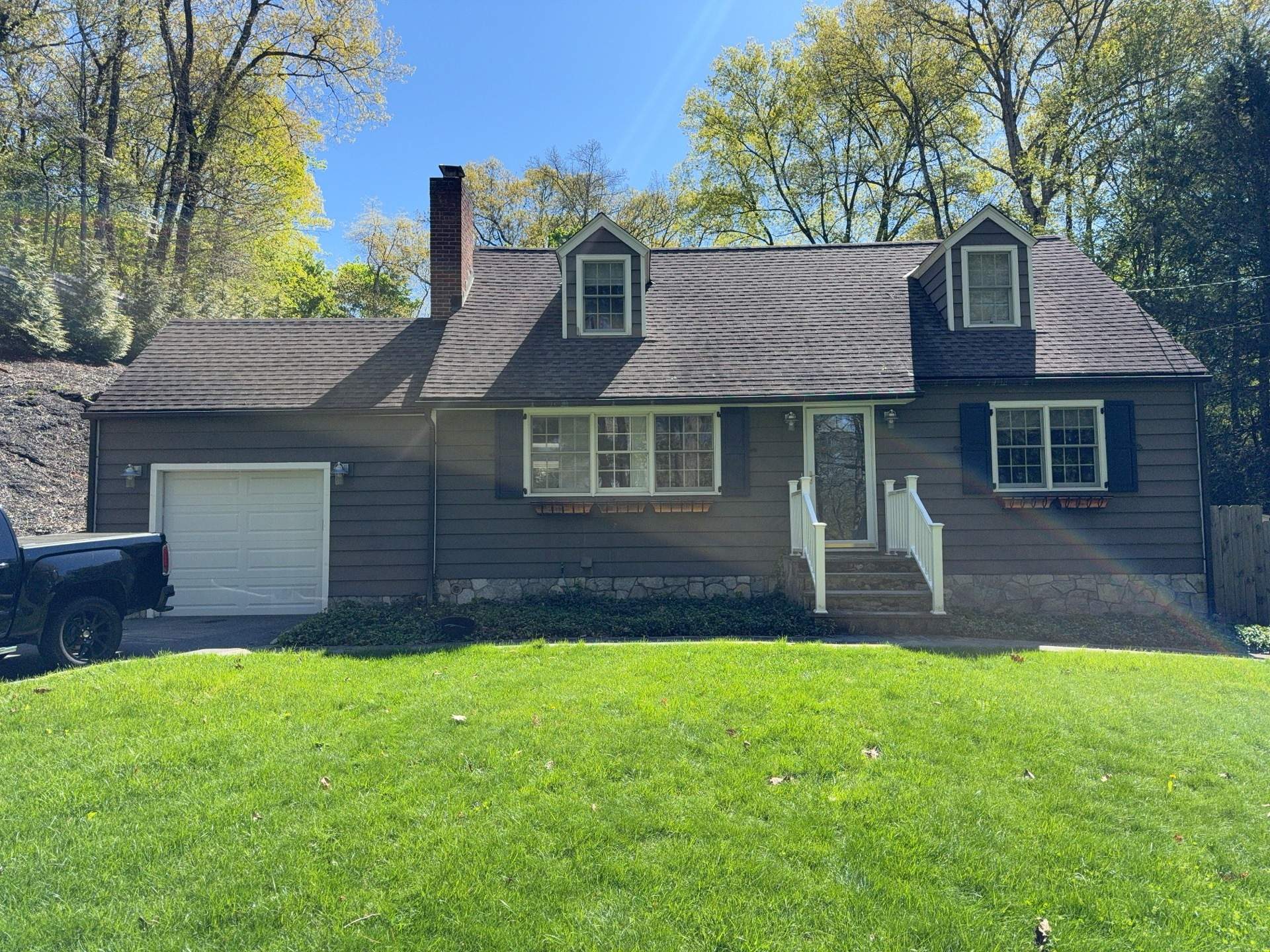 Iron Gray Siding Remodel in Chappaqua, NY by Ideal Siding