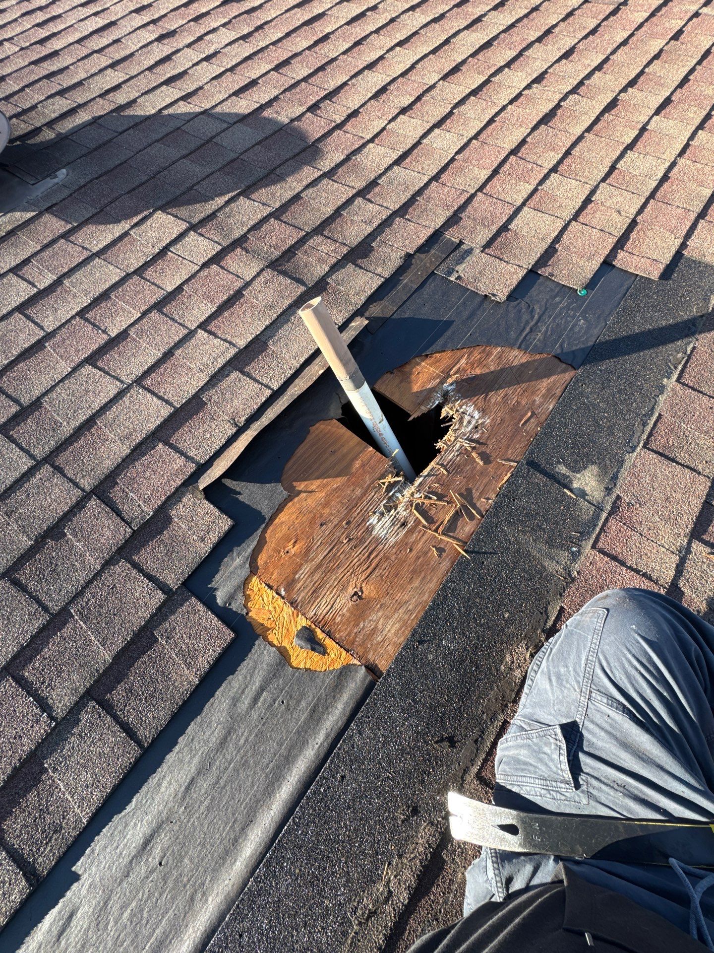 Project in Tomball by Proud Roofing