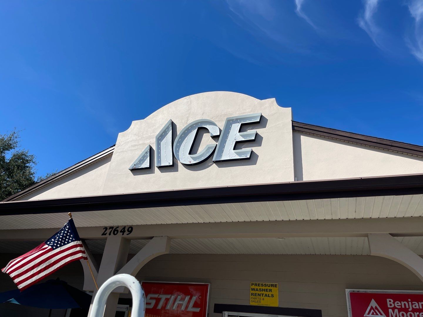 Flush Mounted Channel Letters for Leesburg Carter's Ace Hardware by SignCrafters