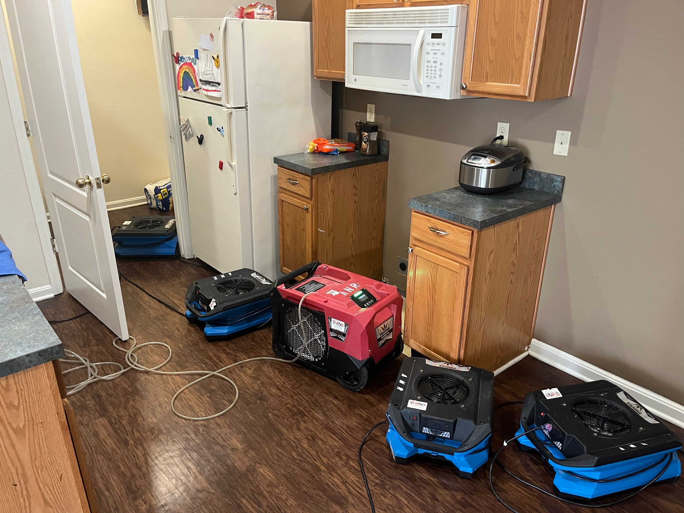 Emergency Service Water Mitigation in Louisville, KY by ANR Restoration