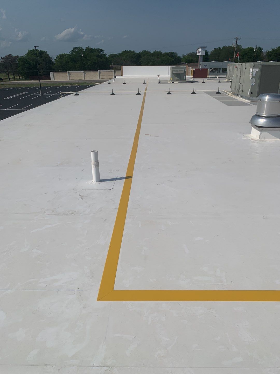 Bio-Life Commercial Roof Replacement using IB Systems PVC by Roof Experts