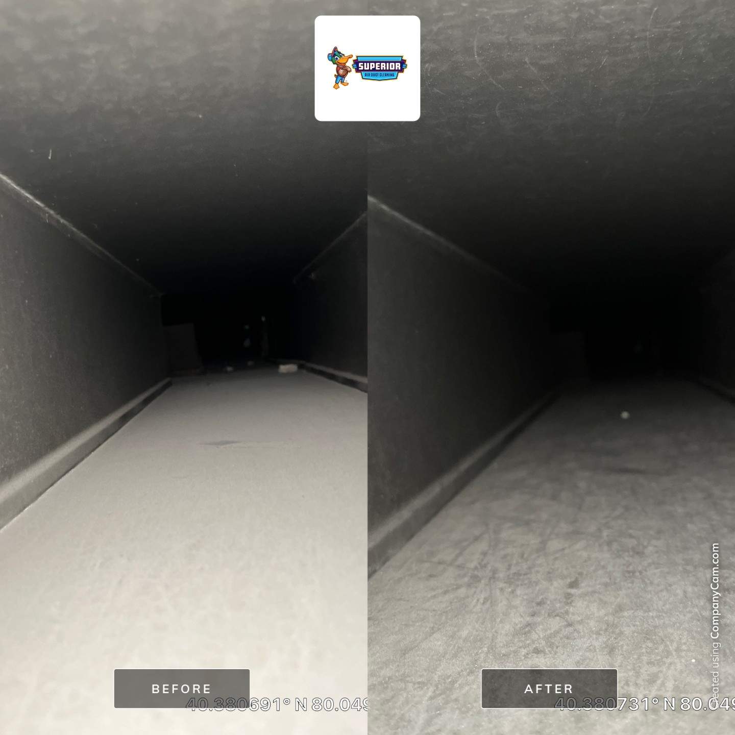 Air Duct Cleaning With a Vacuum Truck in Mt. Lebanon, PA by Superior Air Duct Cleaning
