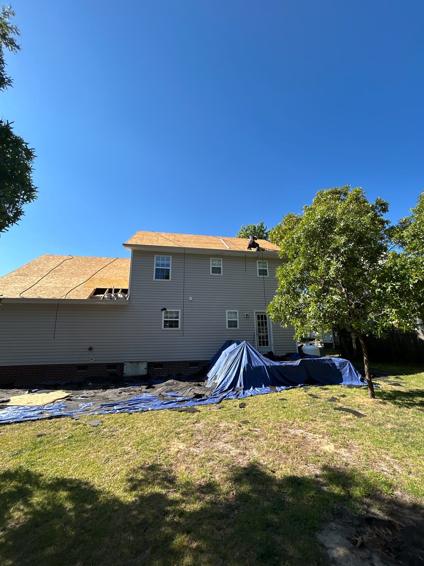 Residential Roofing Installation using Owens Corning by Karcher Roofing & Construction