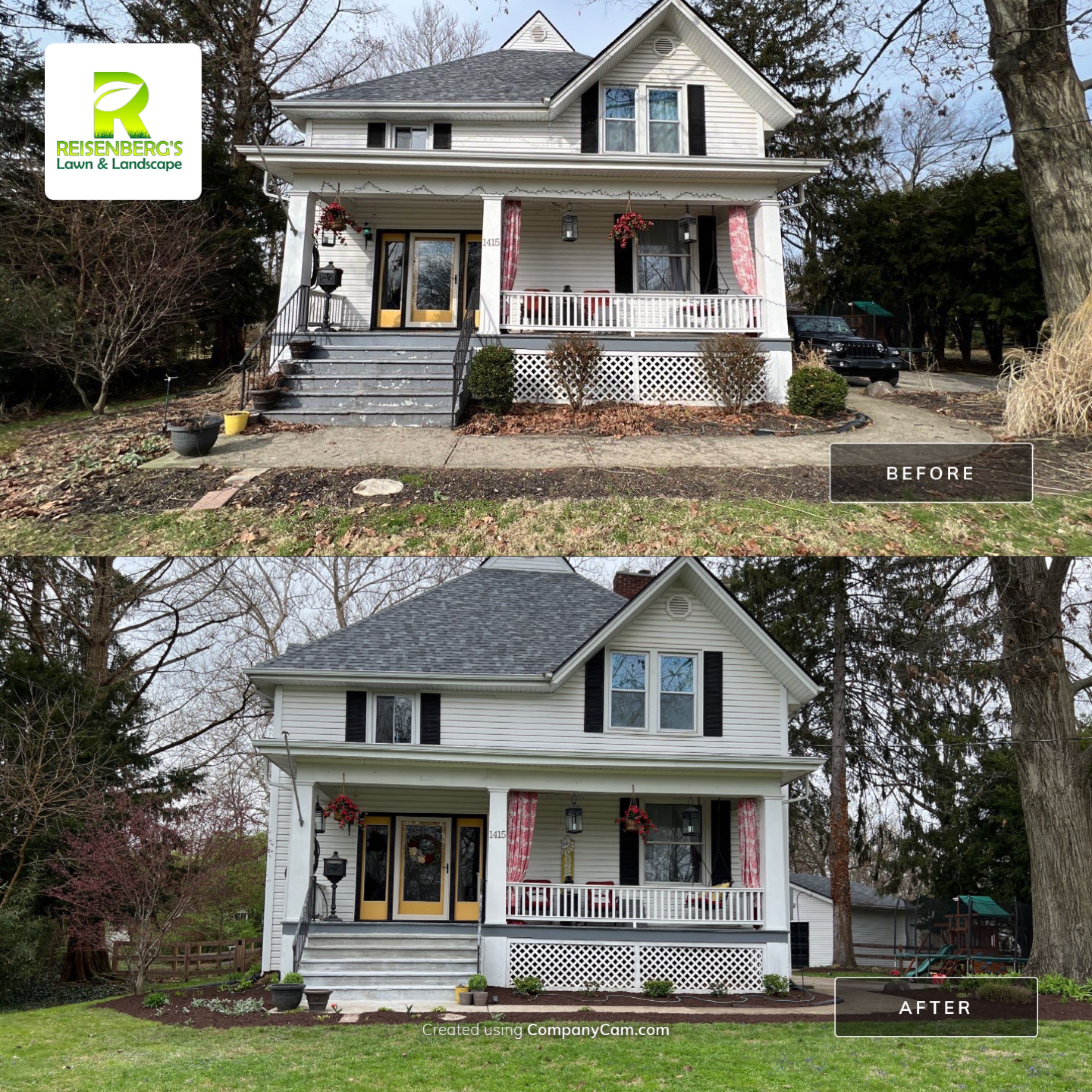 Spring Clean Up, Edge, & Mulch  by Reisenberg’s Lawn & Landscape, LLC