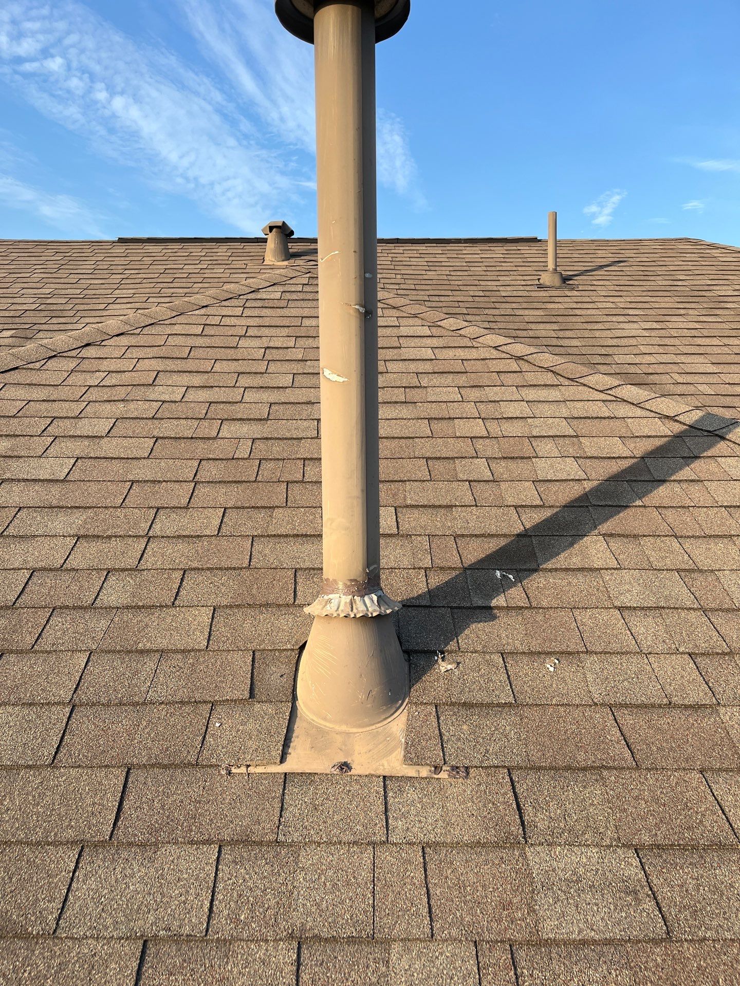 Hail Damage using Owen's Corning Duration (Lifetime) Shingles by Roof Repair Company