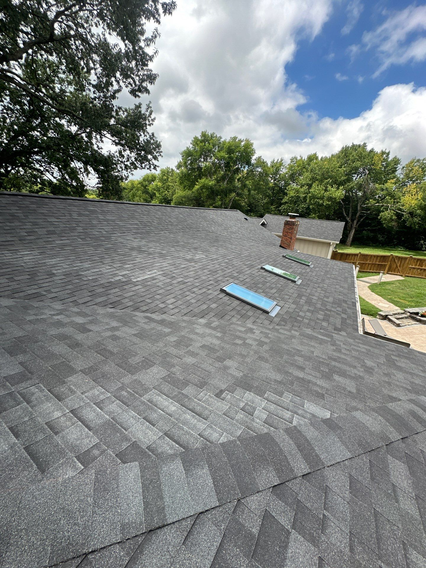 Malarkey Vista Shingles in Brilliant Black by Undersun Roofing