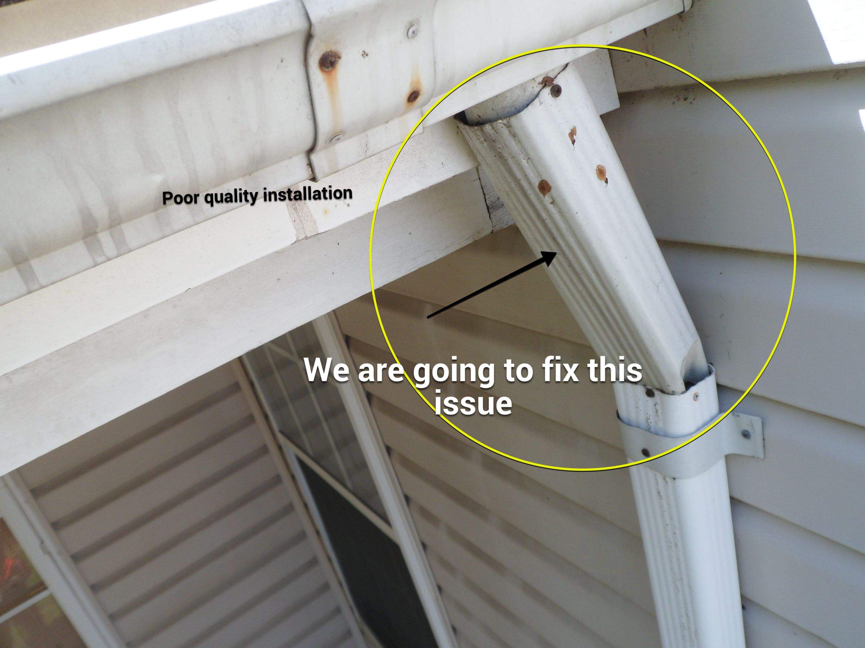 New Gutter guard  by Alpha Design Services