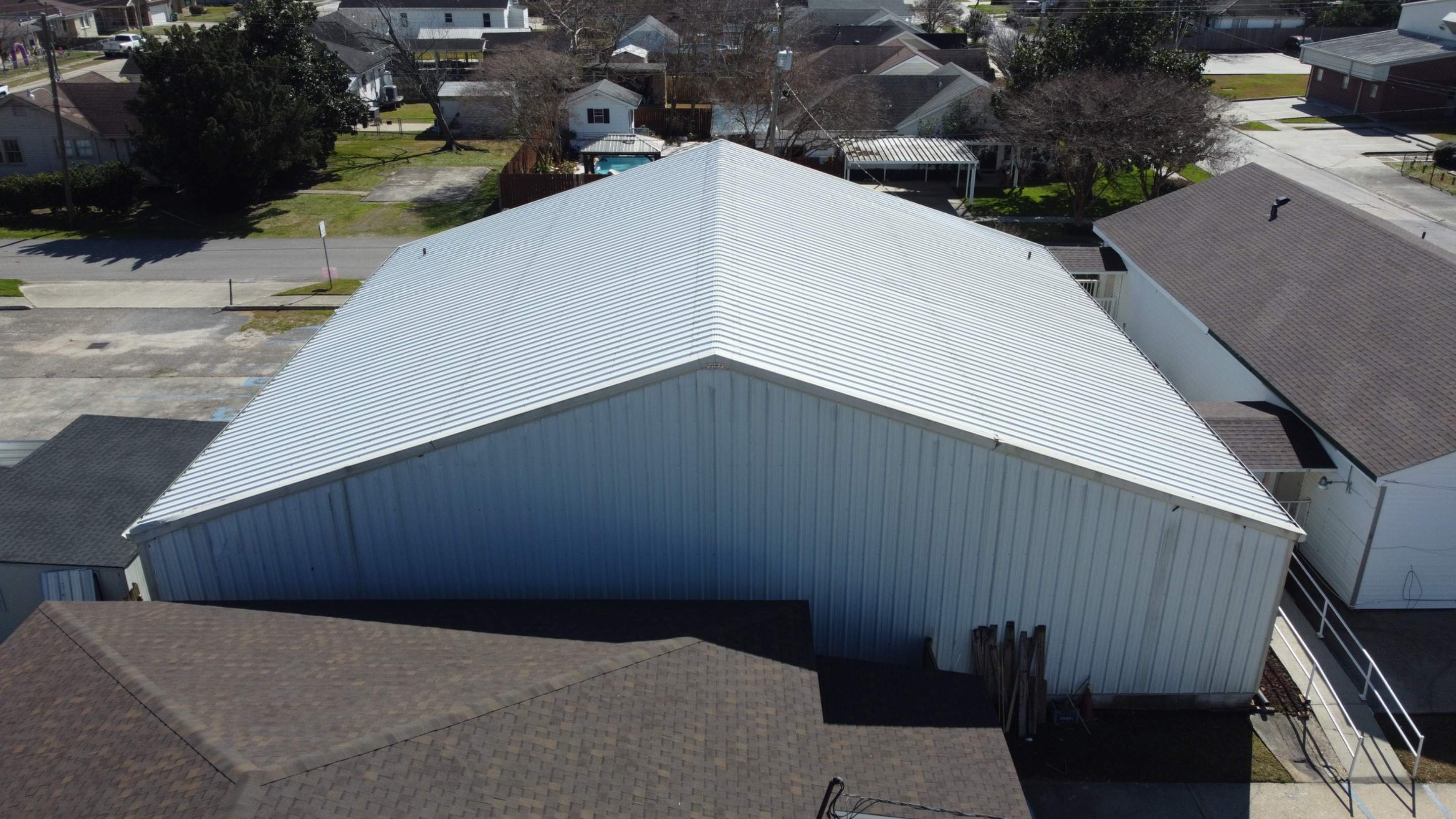 Metal Roof Coating in Harvey by HDS Contractors