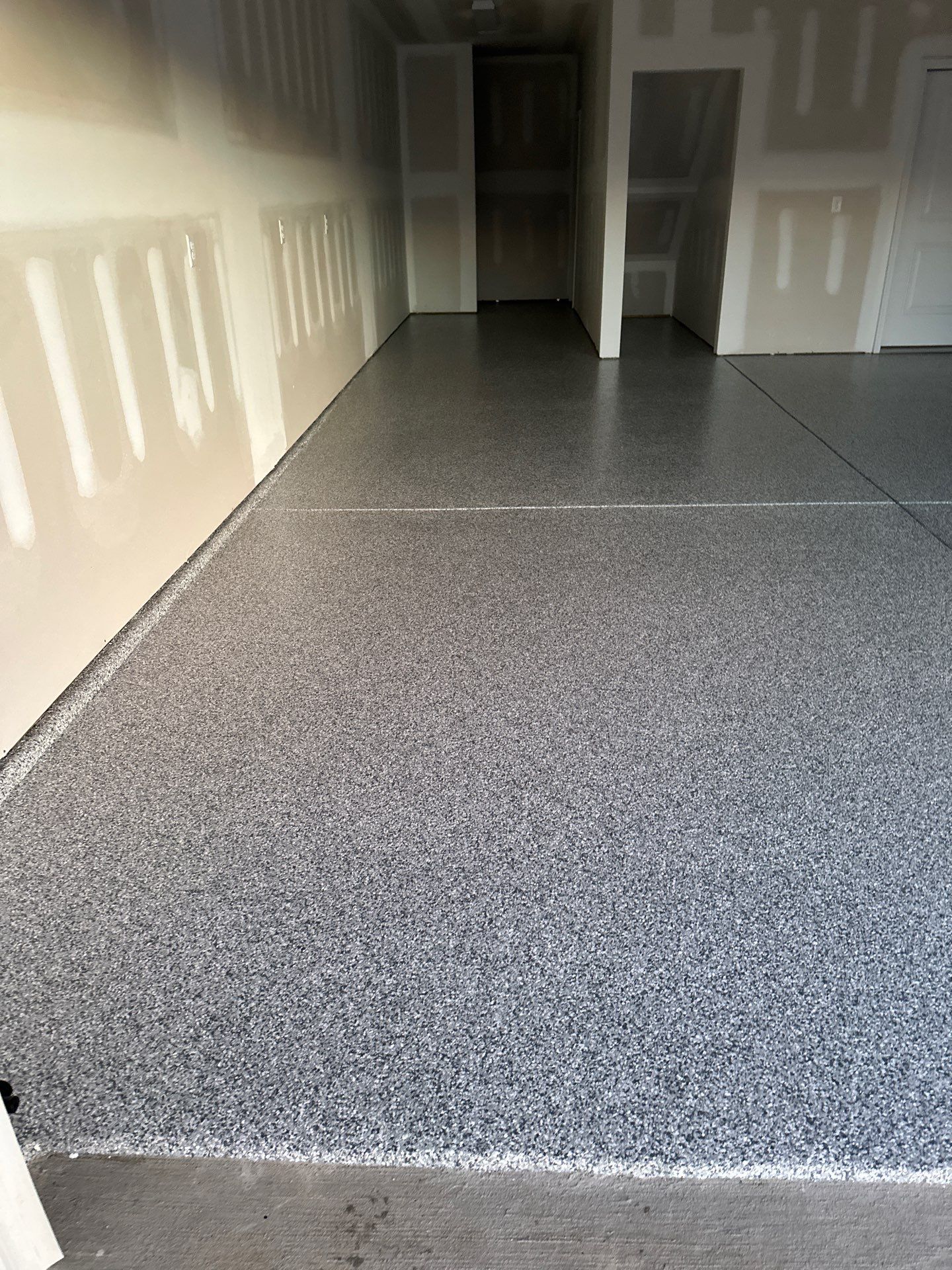 Garage Floor Coating using Gravel by My Garage Floor Guys