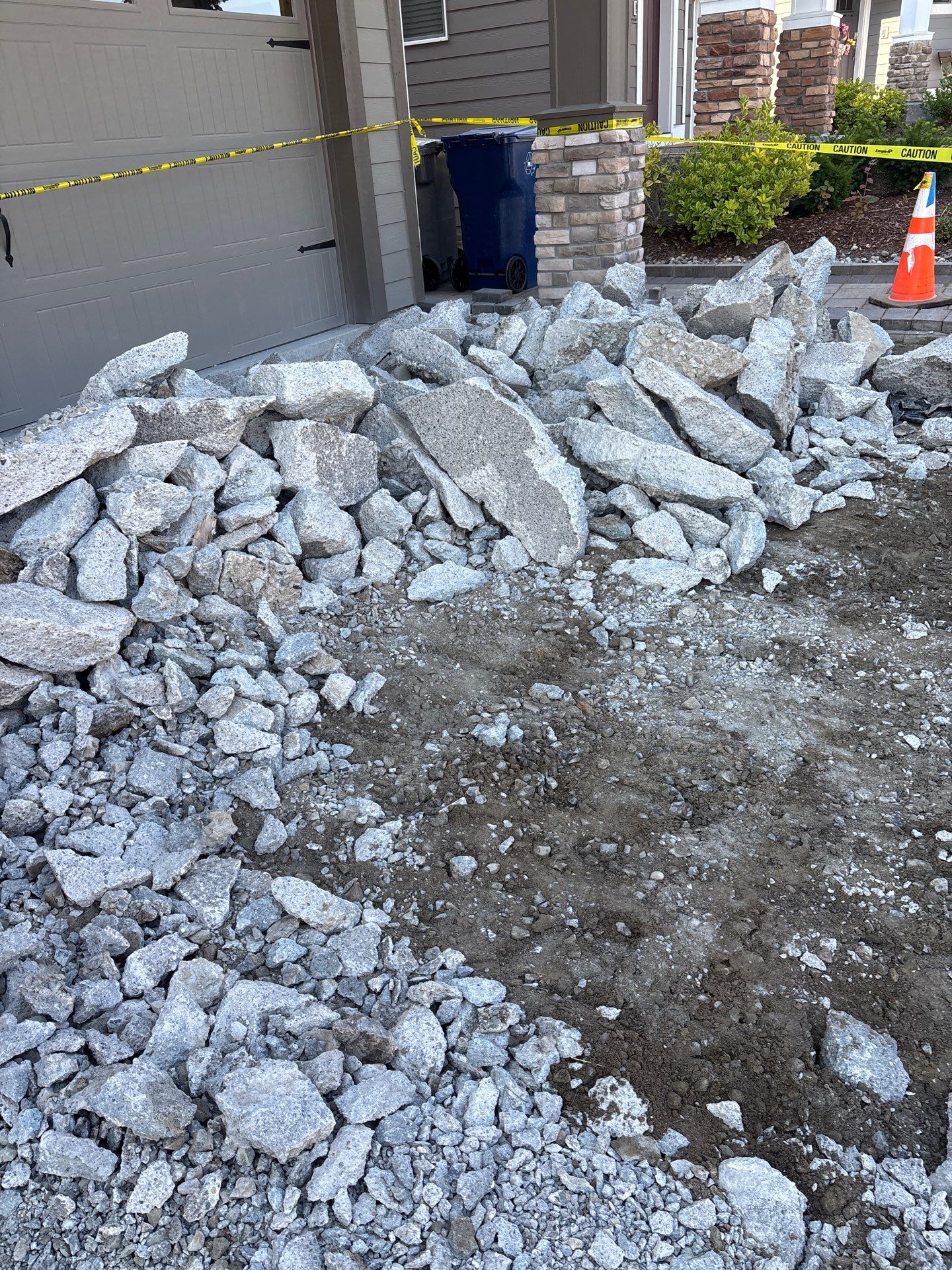 Concrete Driveway Makeover | Snohomish  by Jireh Asphalt & Concrete Inc 