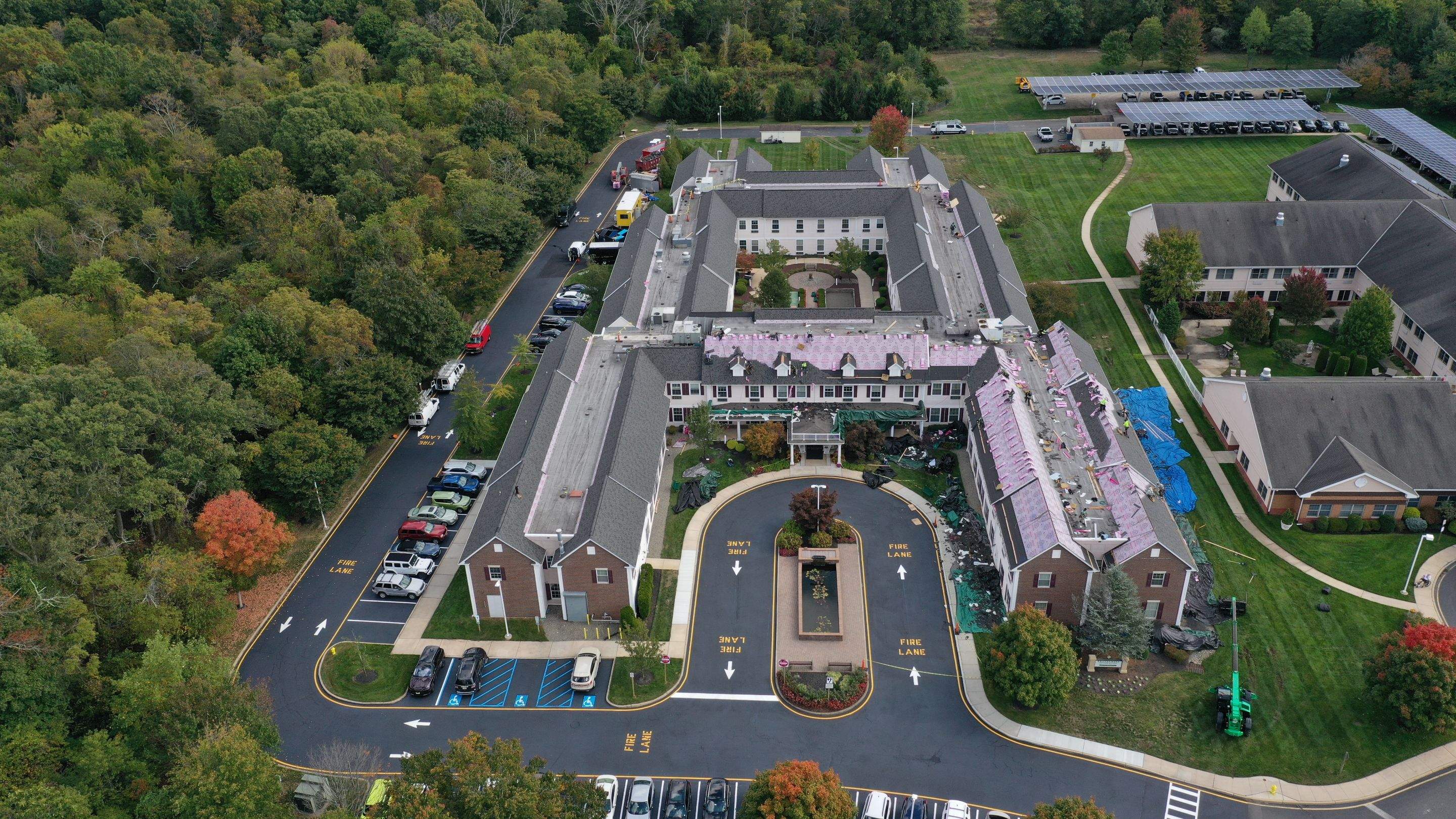 Commercial Roofing Installation using Owens Corning Duration by All Site Roofing