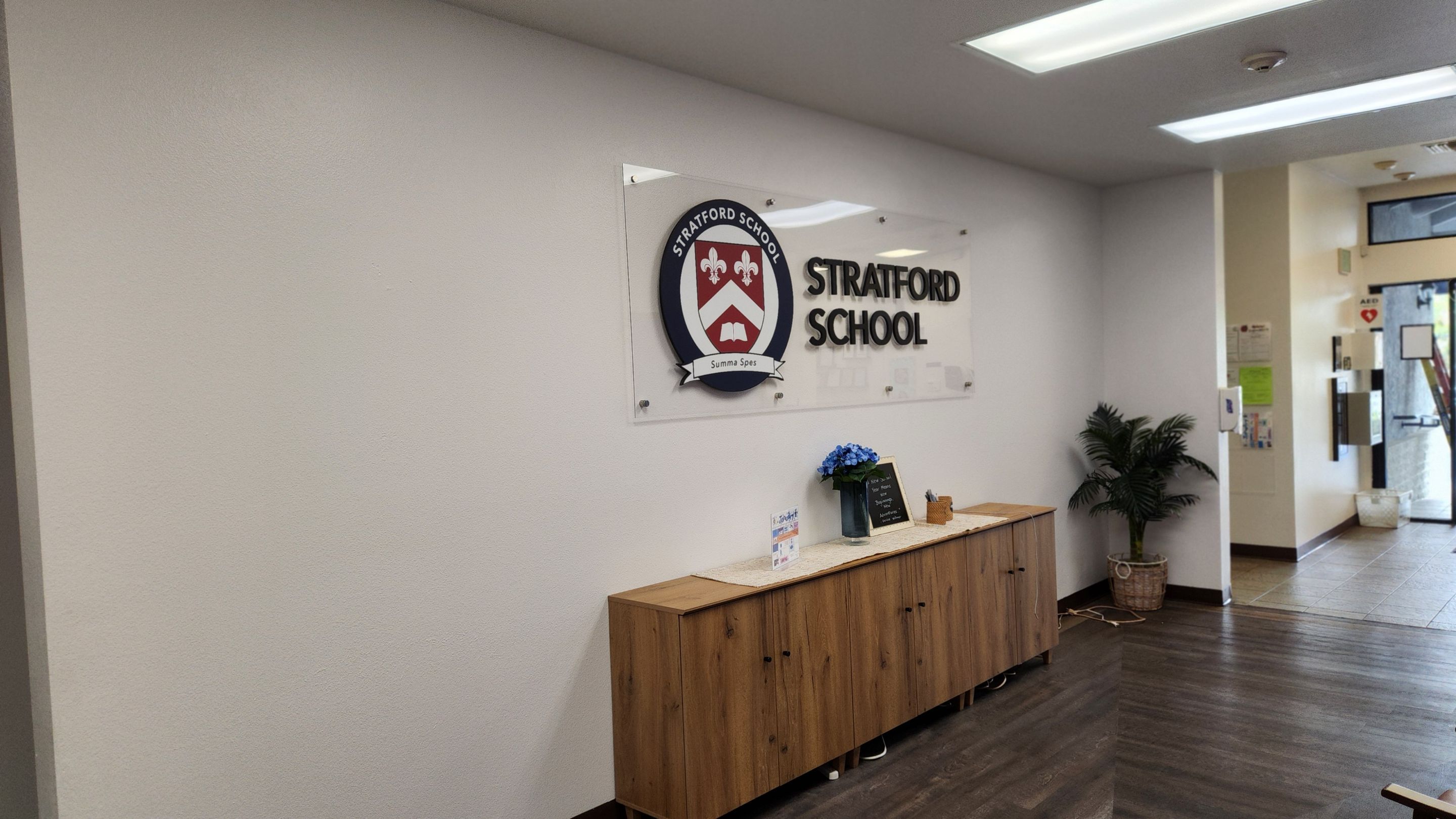 Project in Laguna Niguel by Golden State Signs