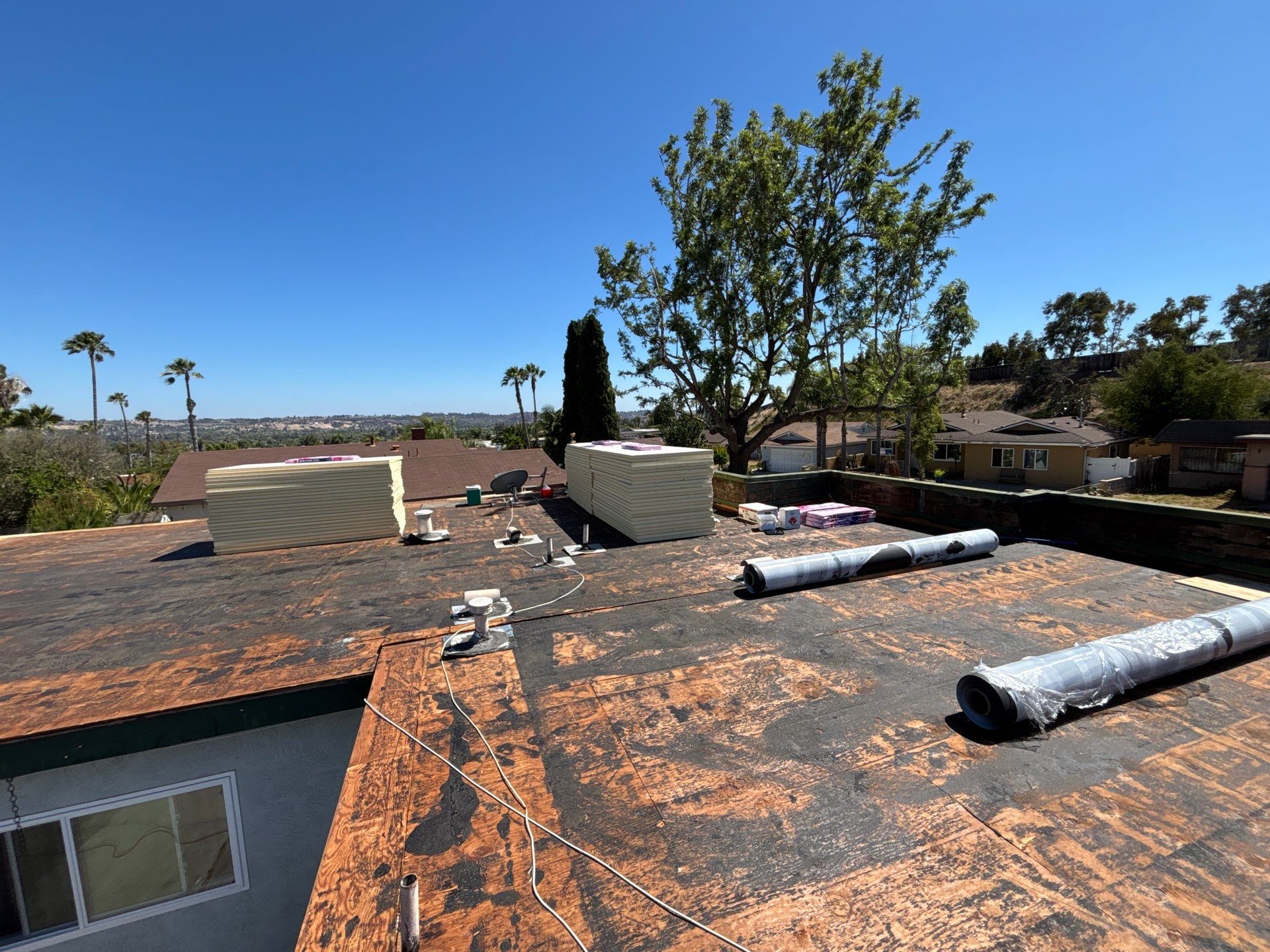 Oceanside Mansard TPO & Shingle Roof Replacement by Zenith Roofing Services