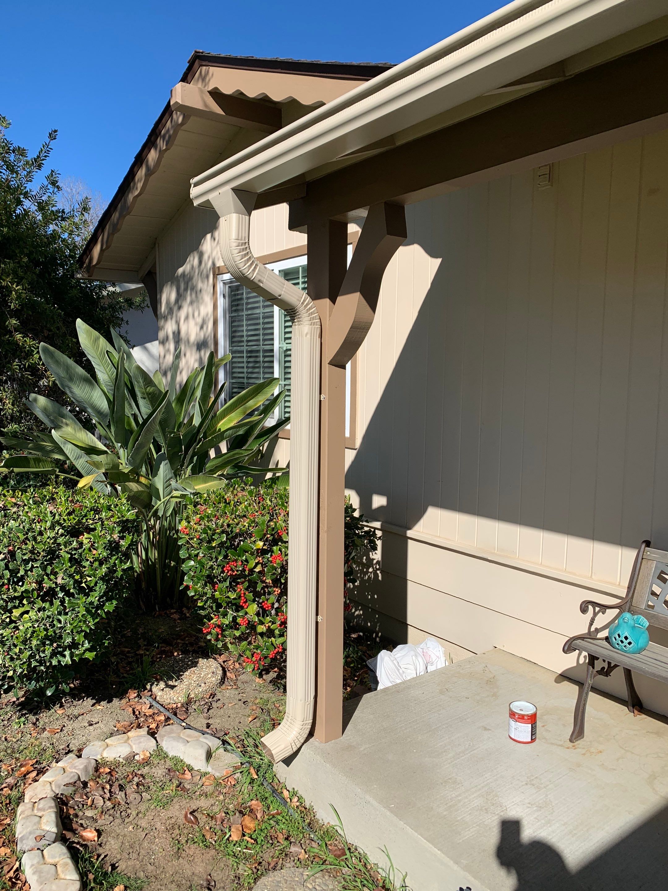 Gutter Installation using Englert LeafGuard Gutters by Byers Enterprises 