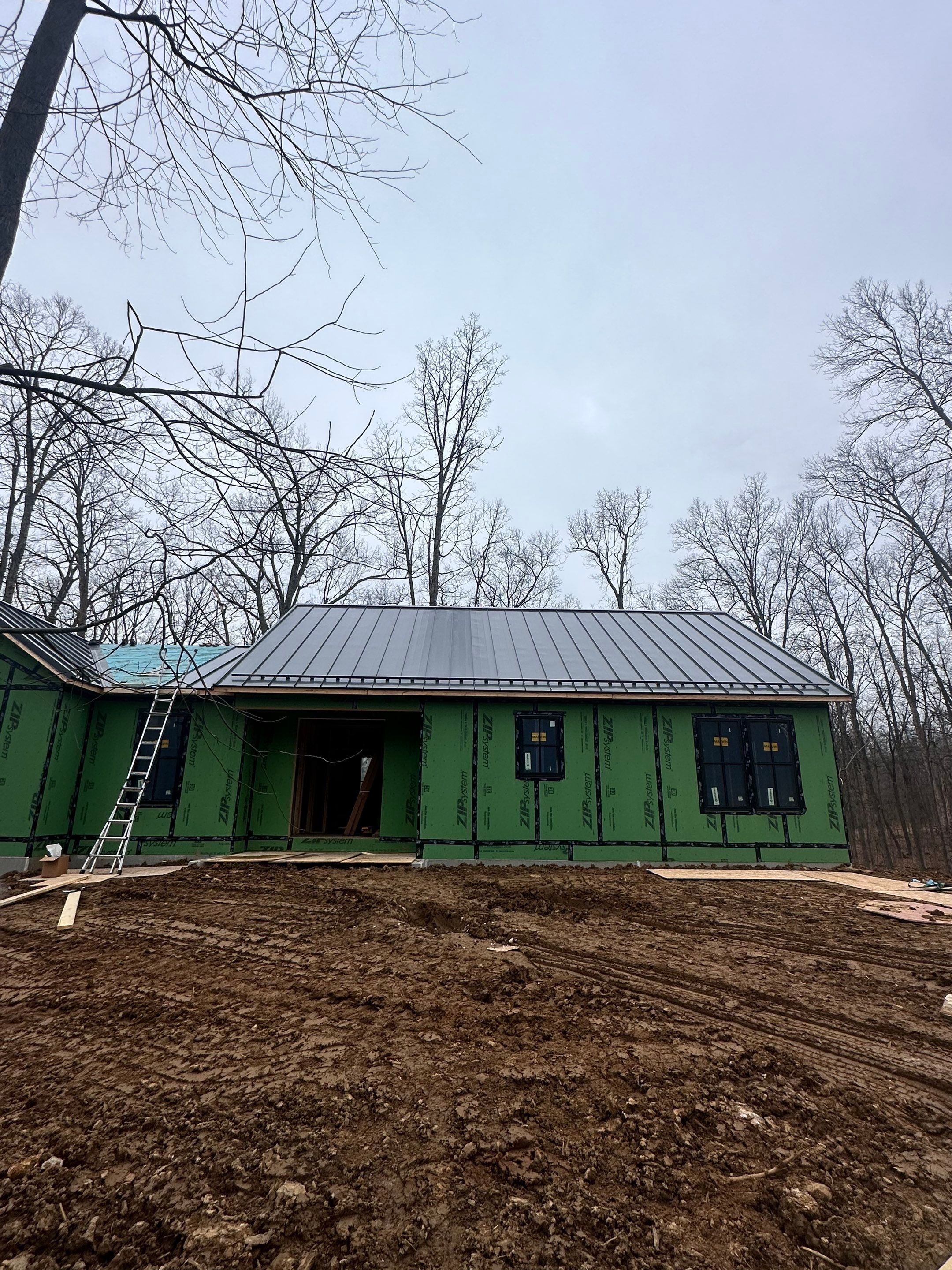 Standing Seam  using Everlast Standing Seam 24 Gauge  by Teflon Roofing