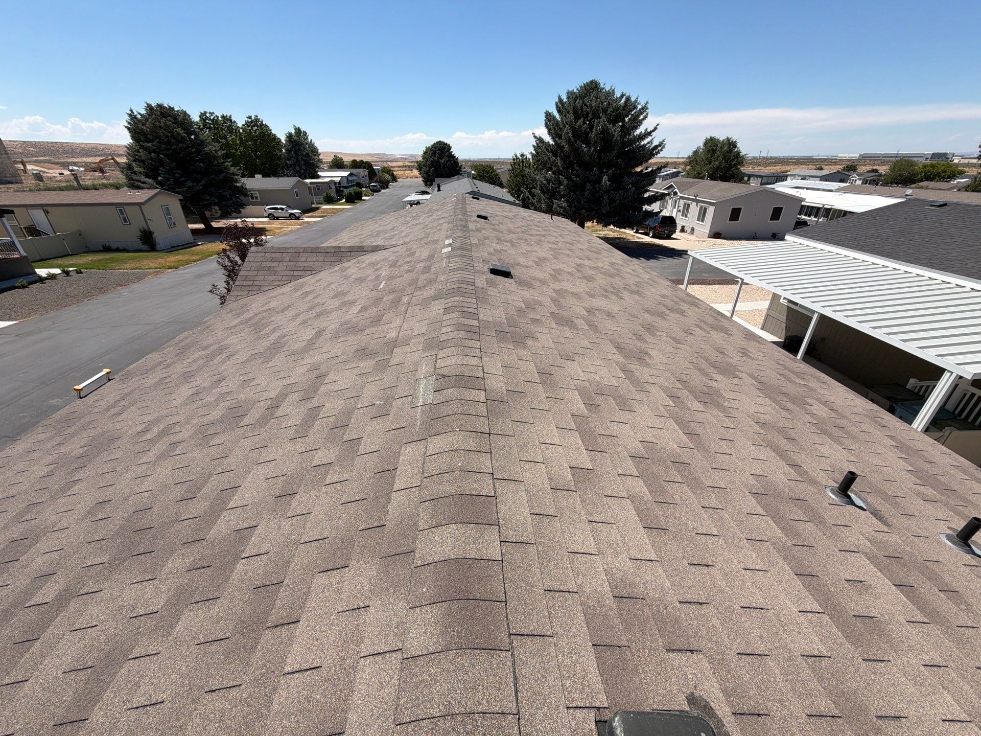 Residential Roof Replacement with Architectural Shingles in Boise by Olive Roofing