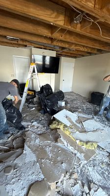 Roof Leak Water Damage — Estero, FL