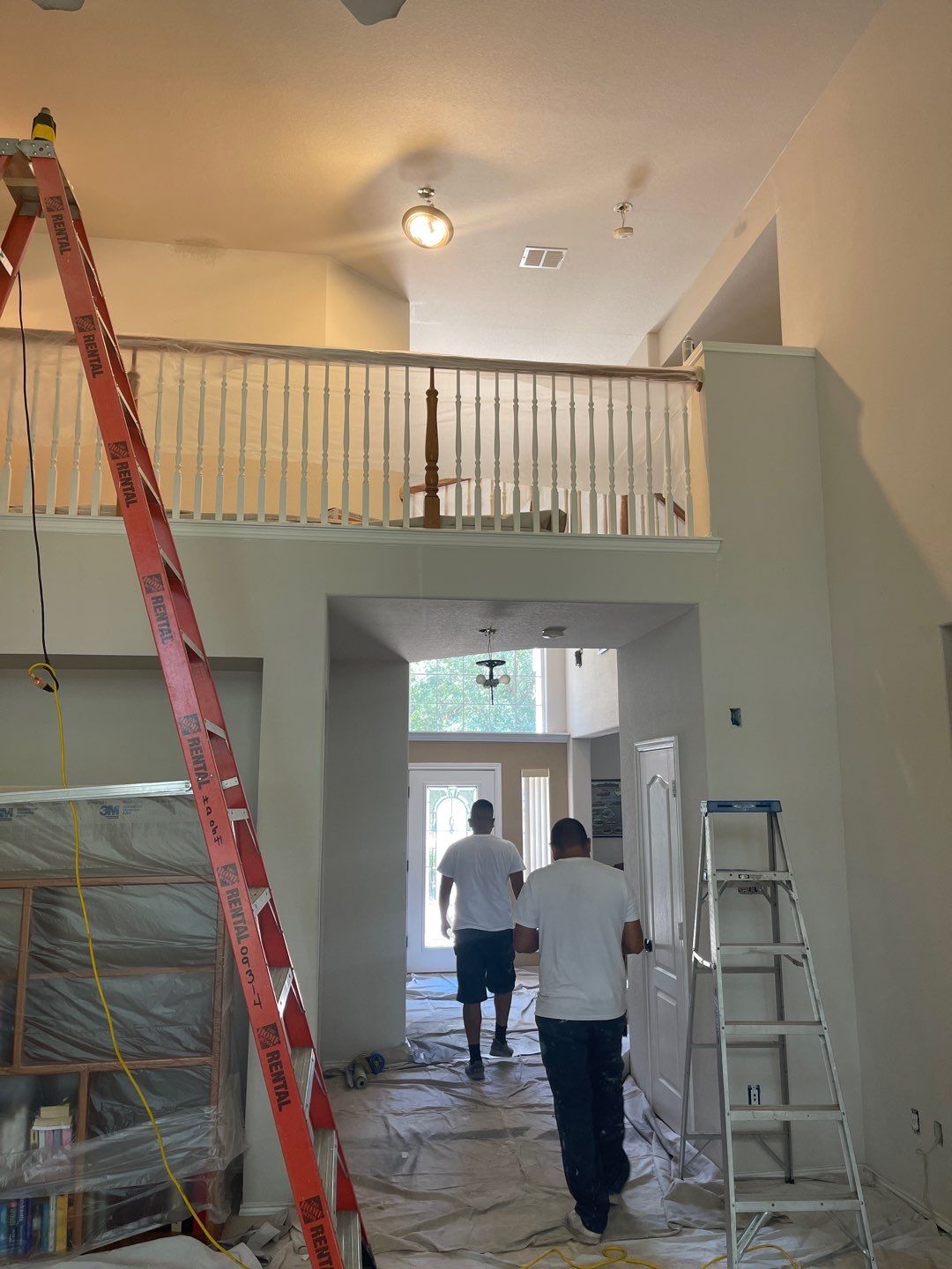 Full Exterior Remodel (Roofing, painting, Gutters) & Interior Damage Repair & Painting by First United Roofing & Construction