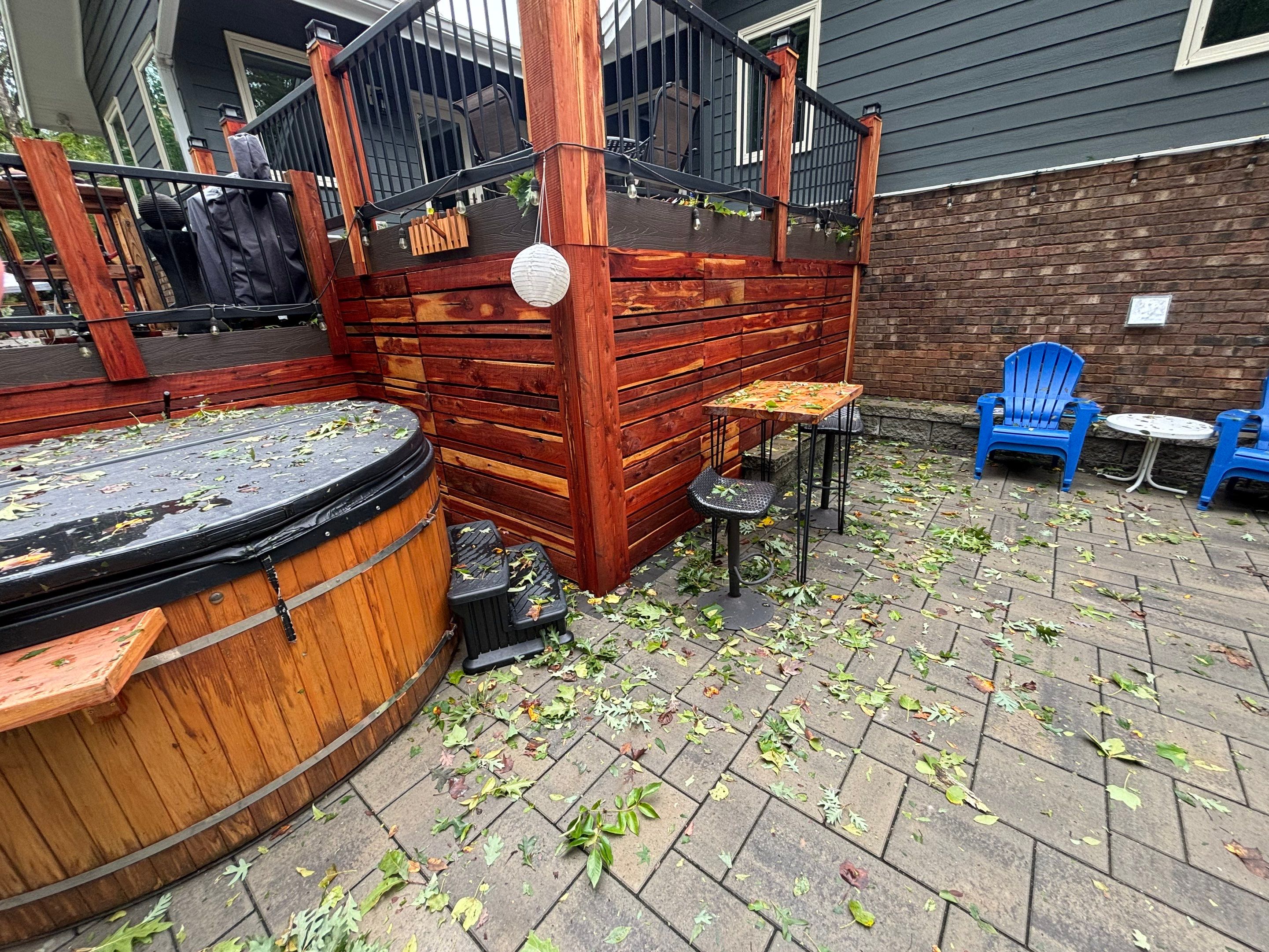 Fence and Deck using Wood Sealant and Stain by DuraSeal