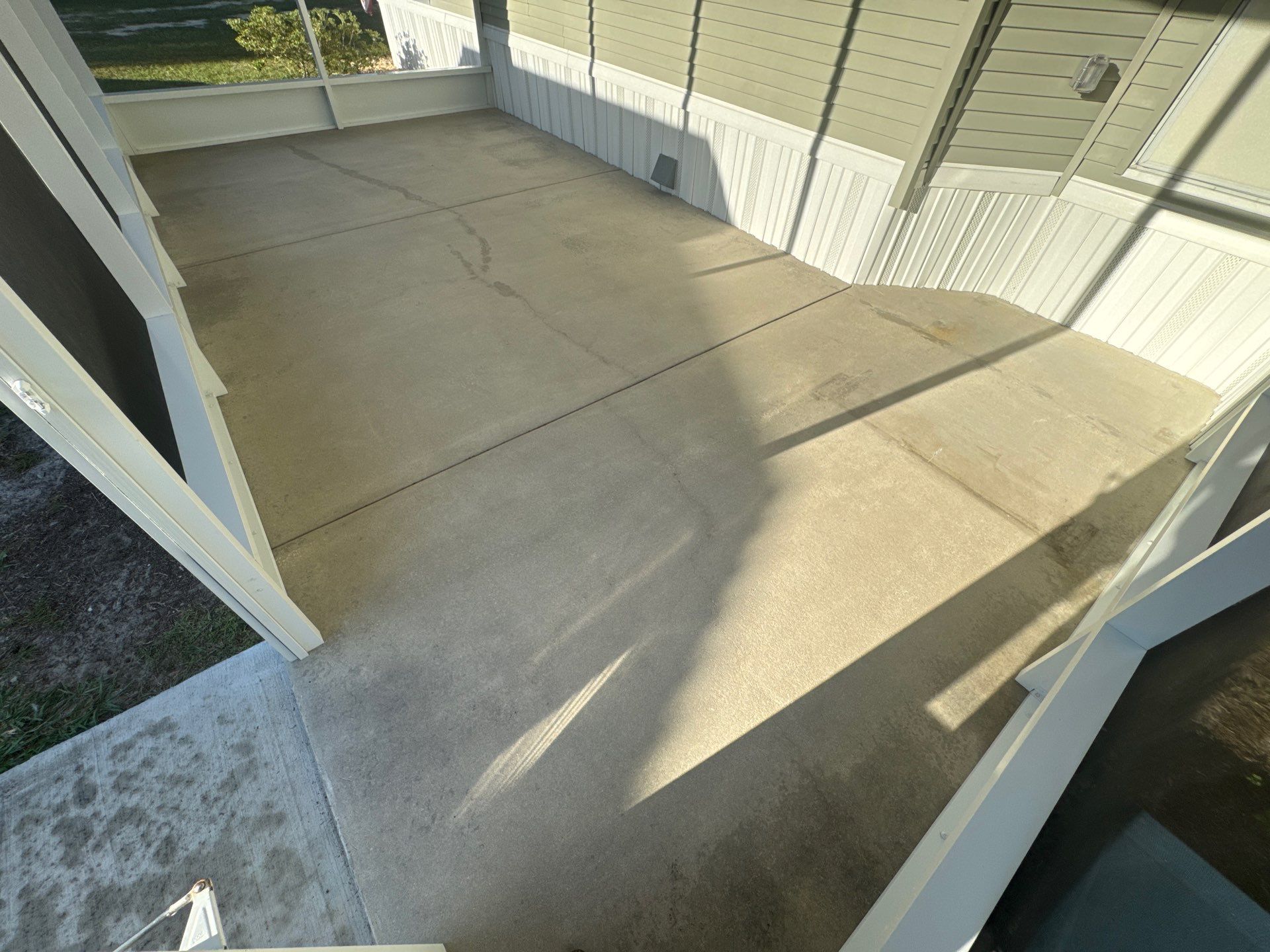 Porch in Fort McCoy, FL in Mount Everest  by Cross Creek Concrete Coatings